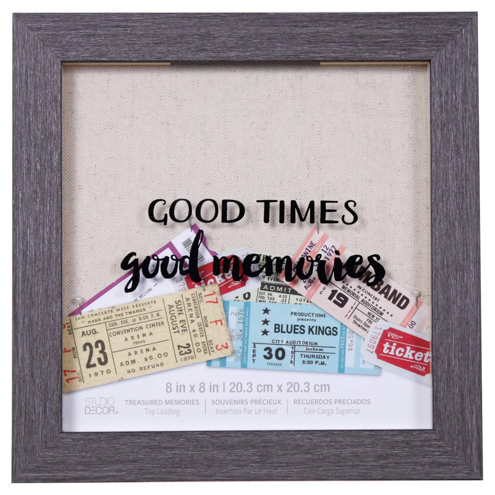 Studio Decor Good Times Shadow Box, 8