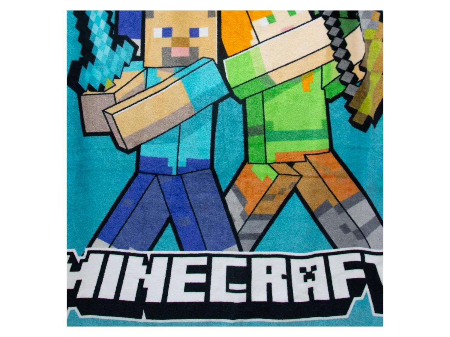 Serviette de plage enfant Super Mario ou Minecraft