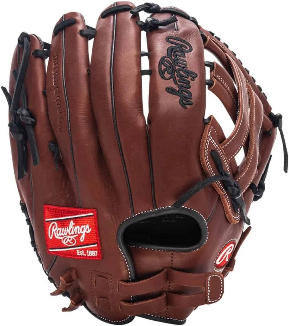 R9 14" Slow Pitch Softball Glove: R9SP140-6DB Right Hand Thrower(Right) - Image 8