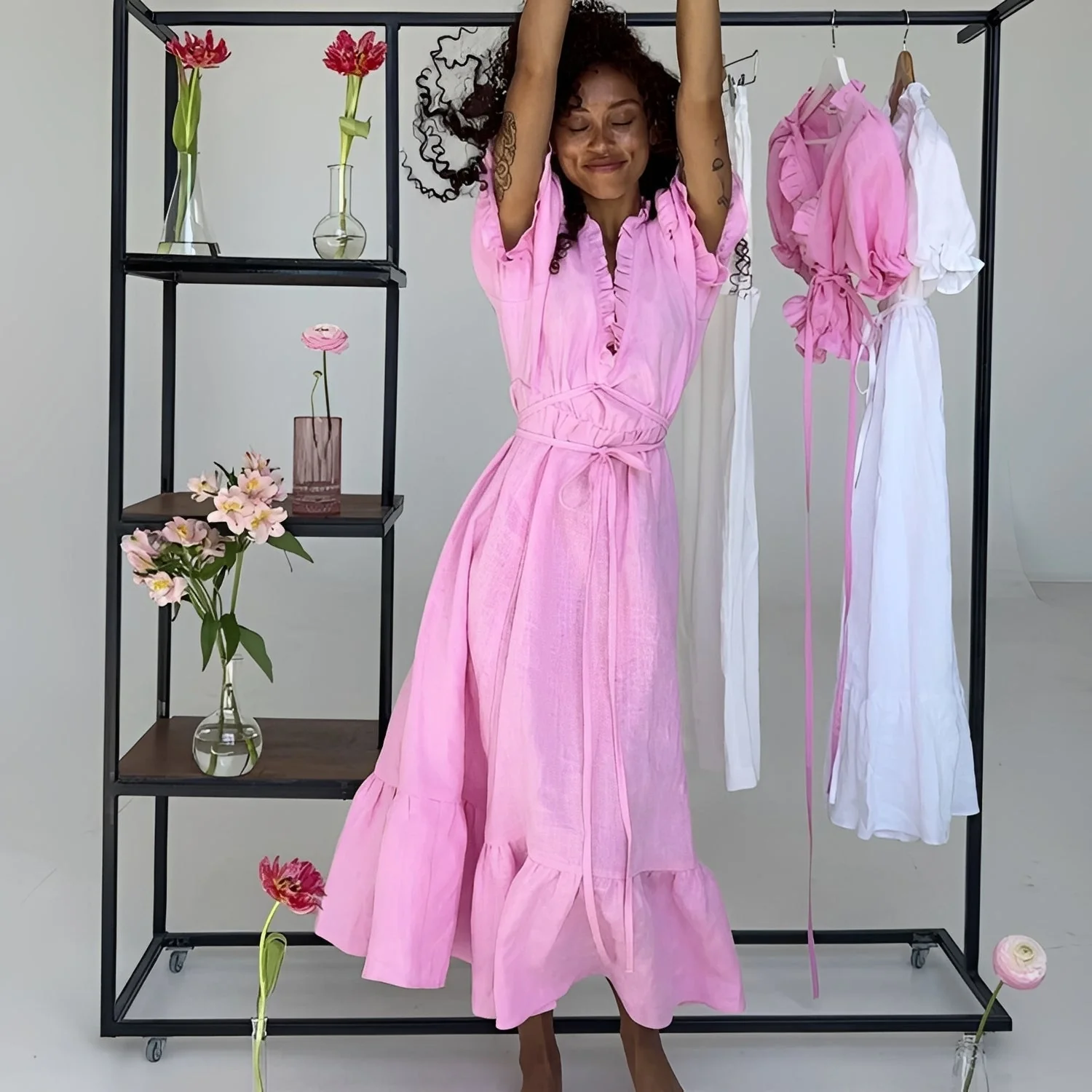 Meayah - Robe d'été chic et raffinée pour femme