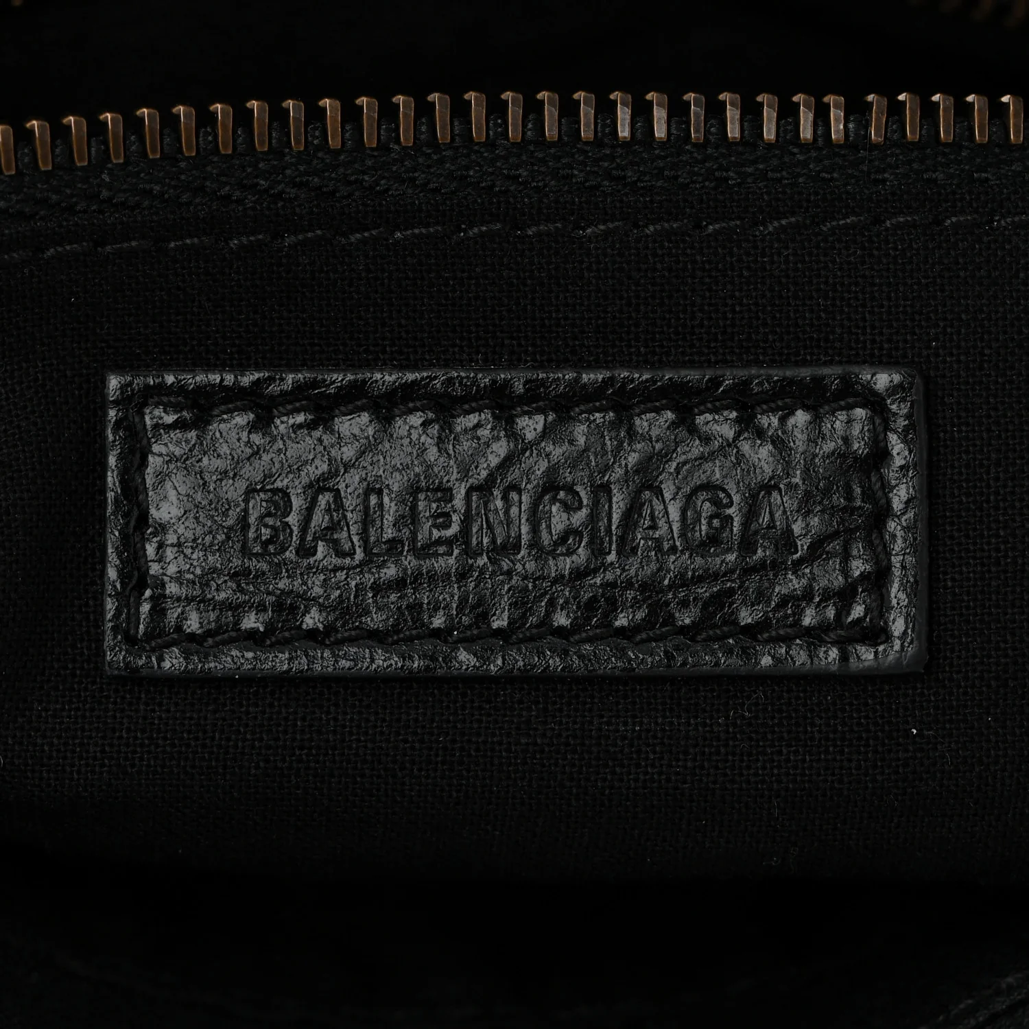 Agneau Arena Classic Hardware Le City First Bag Black