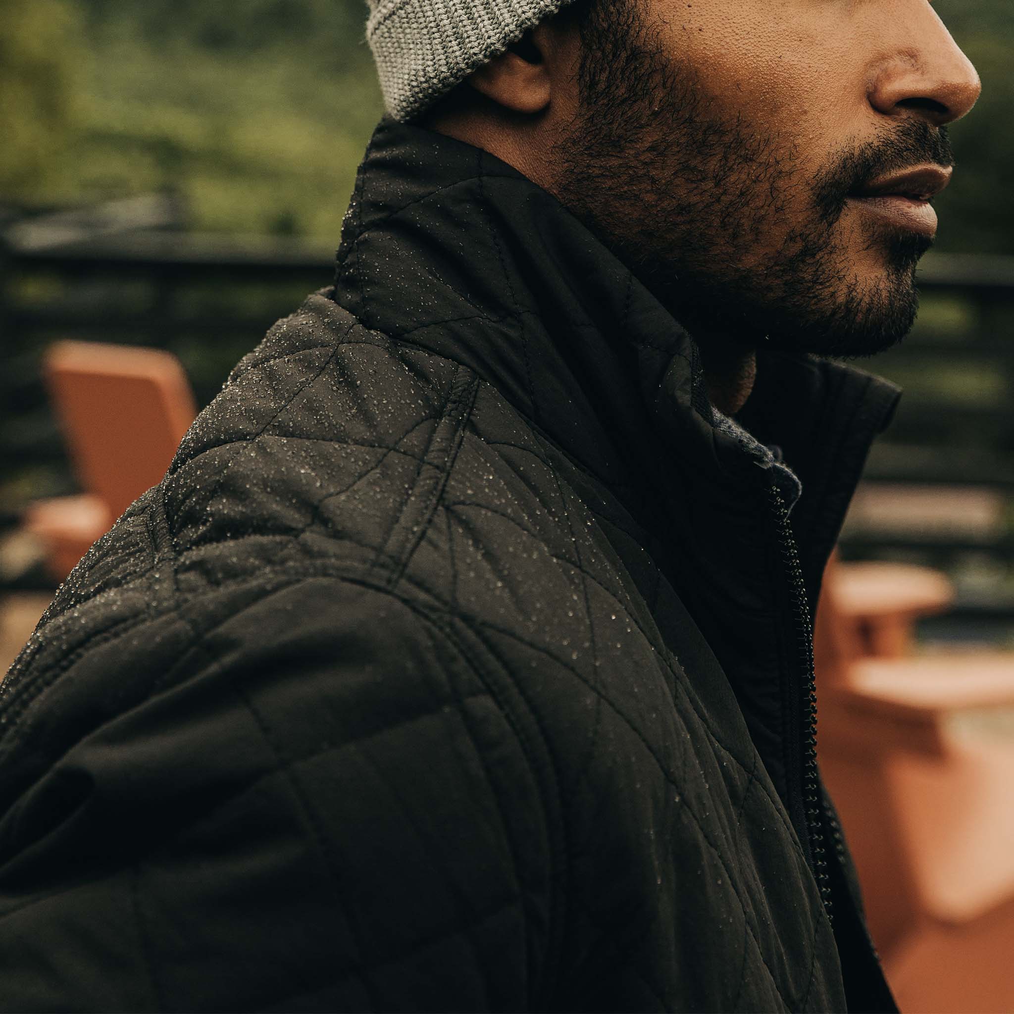 La veste Vertical en noir