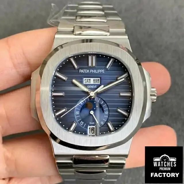 Patek Philippe Nautilus 5726 / 1A-014 GR Factory Silver Strap