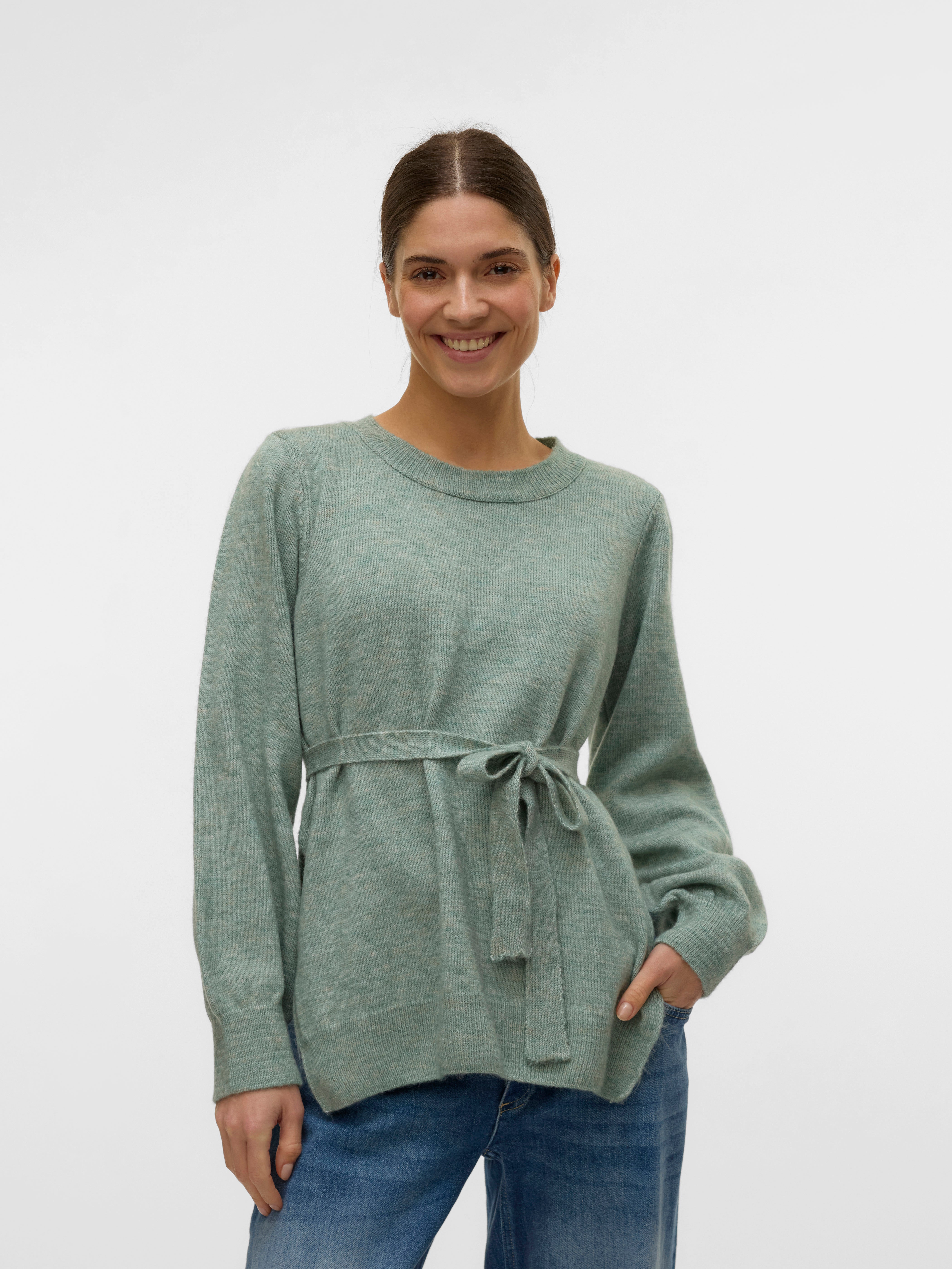 VERO MODA® Regular Fit Round Neck Pullover