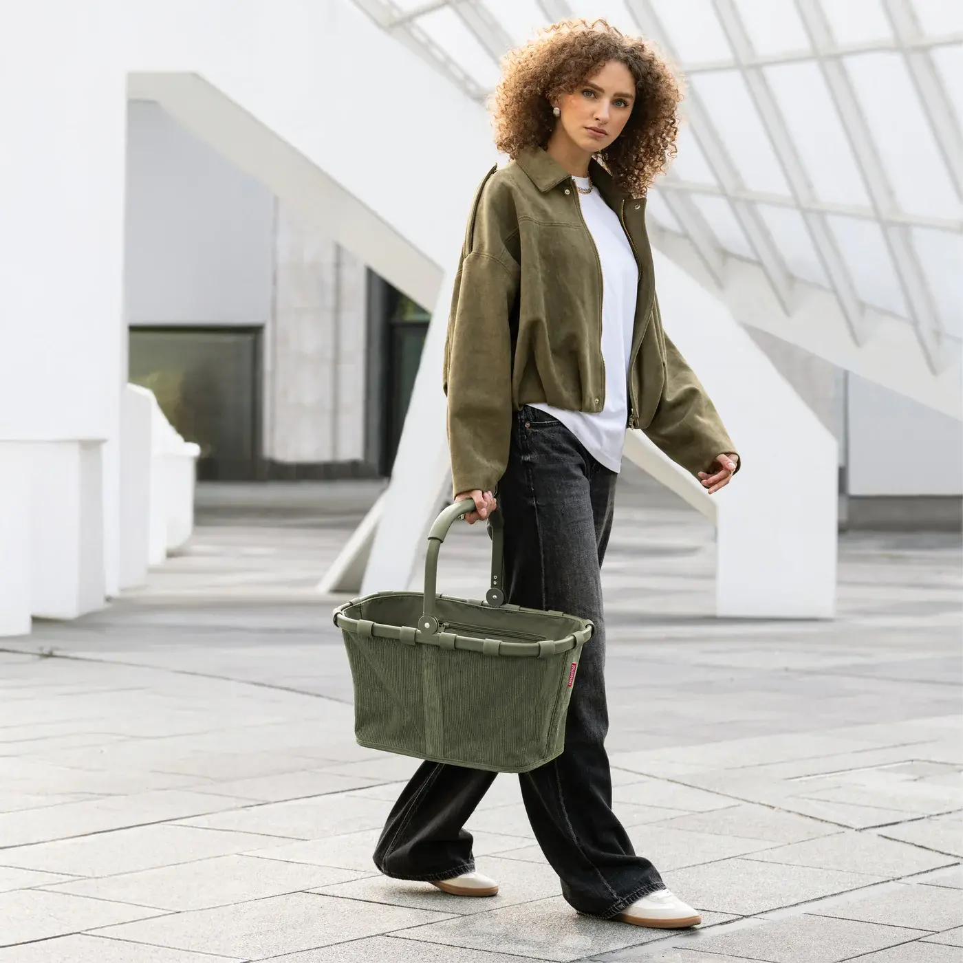 carrybag cord dark matcha