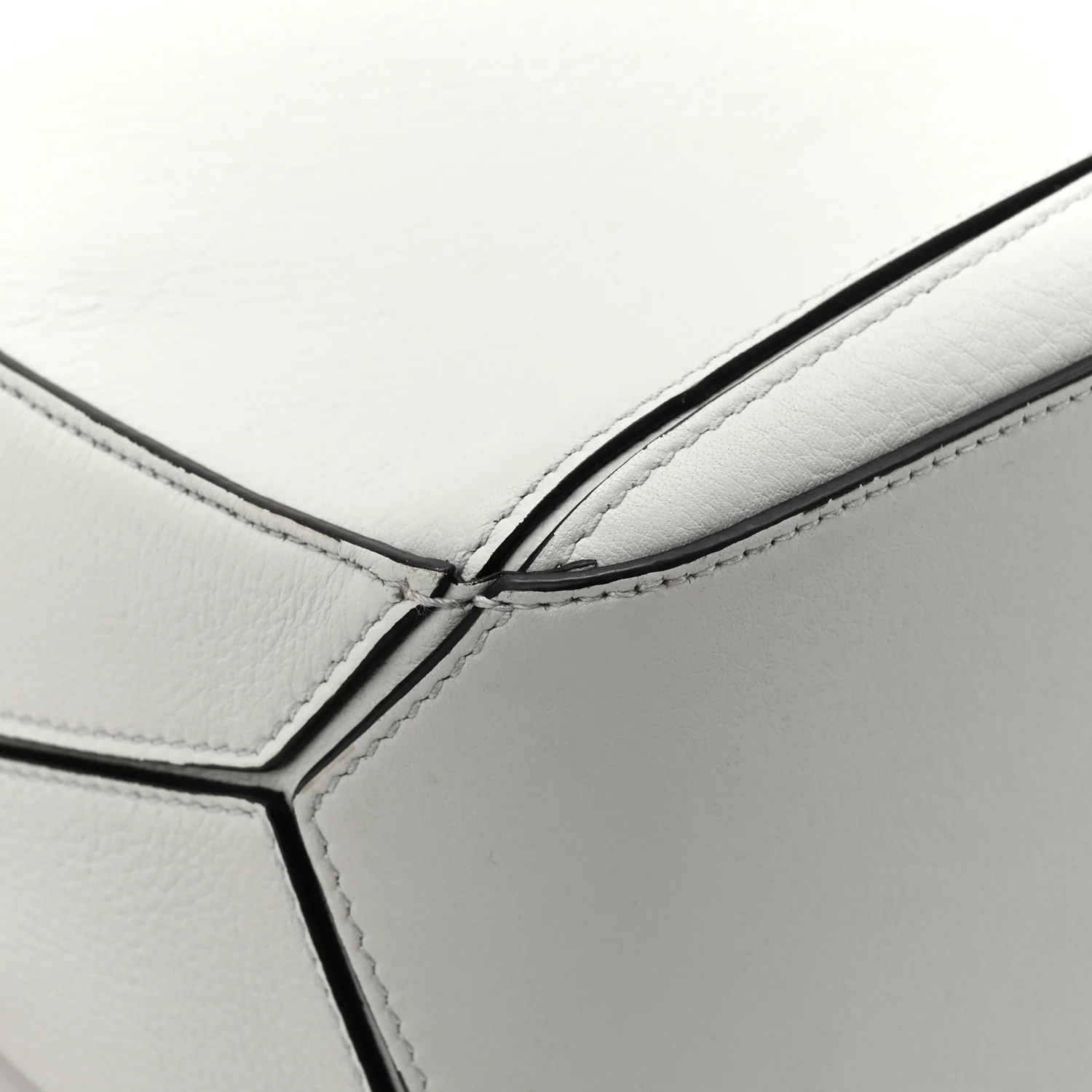Calfskin Small Puzzle Bag Kaolin