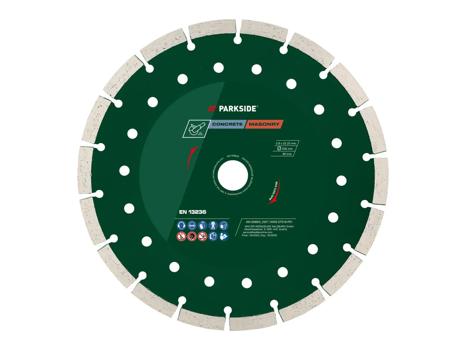PARKSIDE Disque(s)  trononner,  230 mm