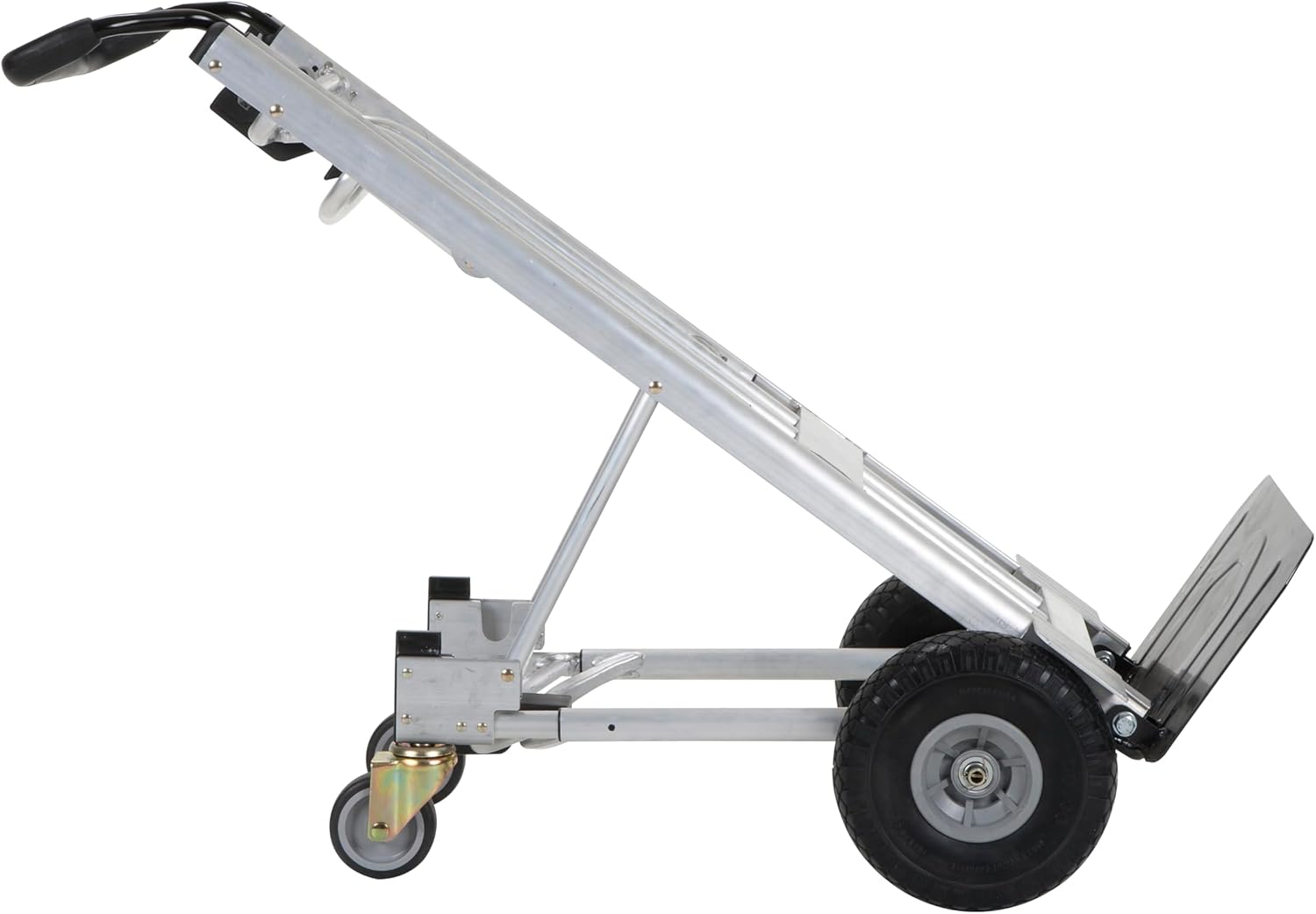 Diable pliable 4 en 1 avec roues increvables