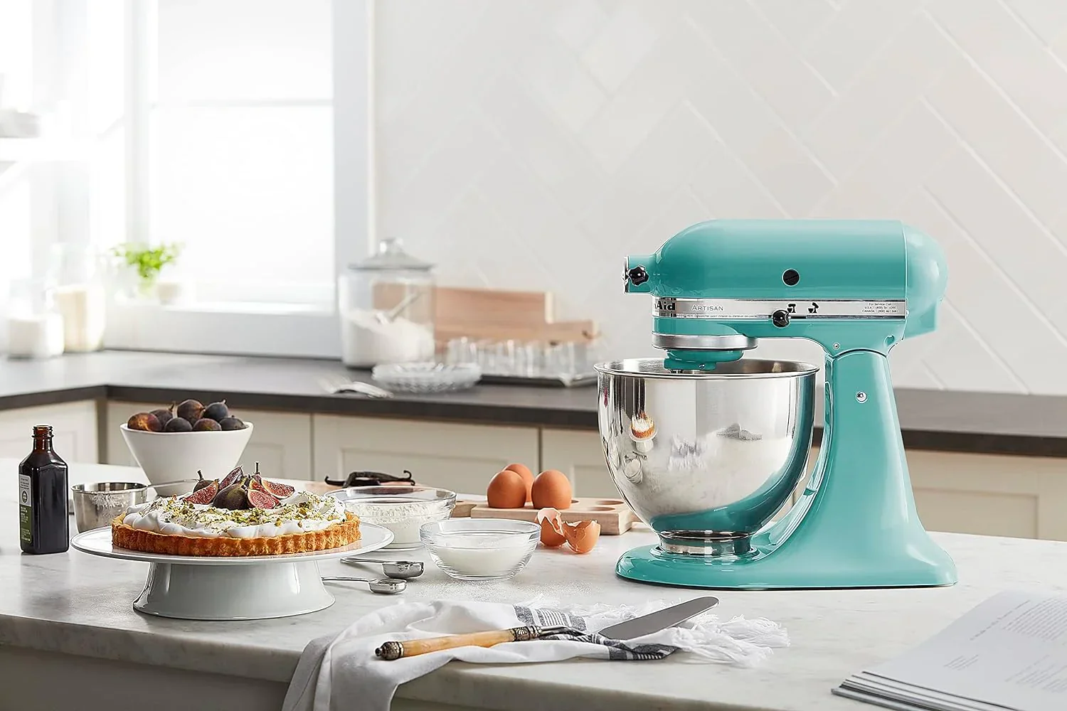 Robot pâtissier KitchenAid Artisan Series de 5 pintes à tête inclinable