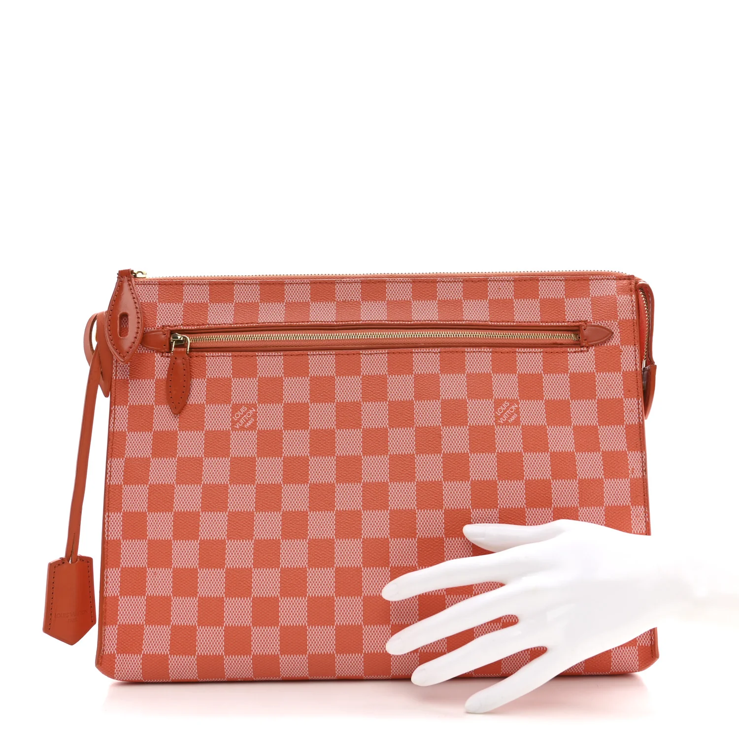 Damier Couleurs Kit Clutch Piment