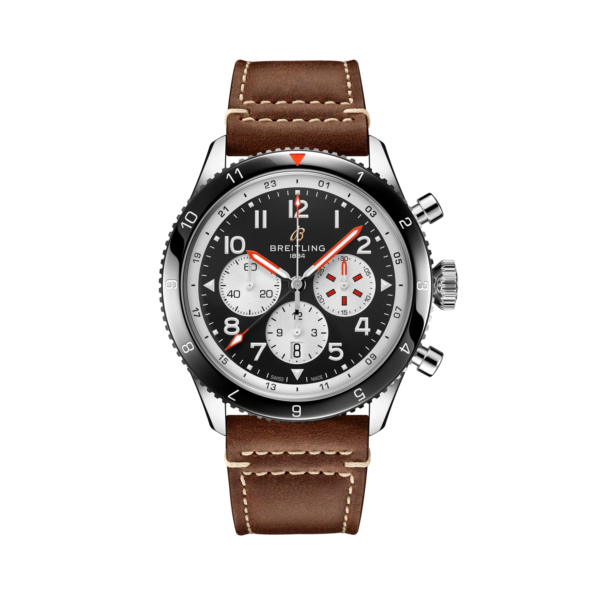 【Super Clone】Breitling Classic AVI Super AVI B04 Chronograph GMT 46 Mosquito  YB04451A1B1X1