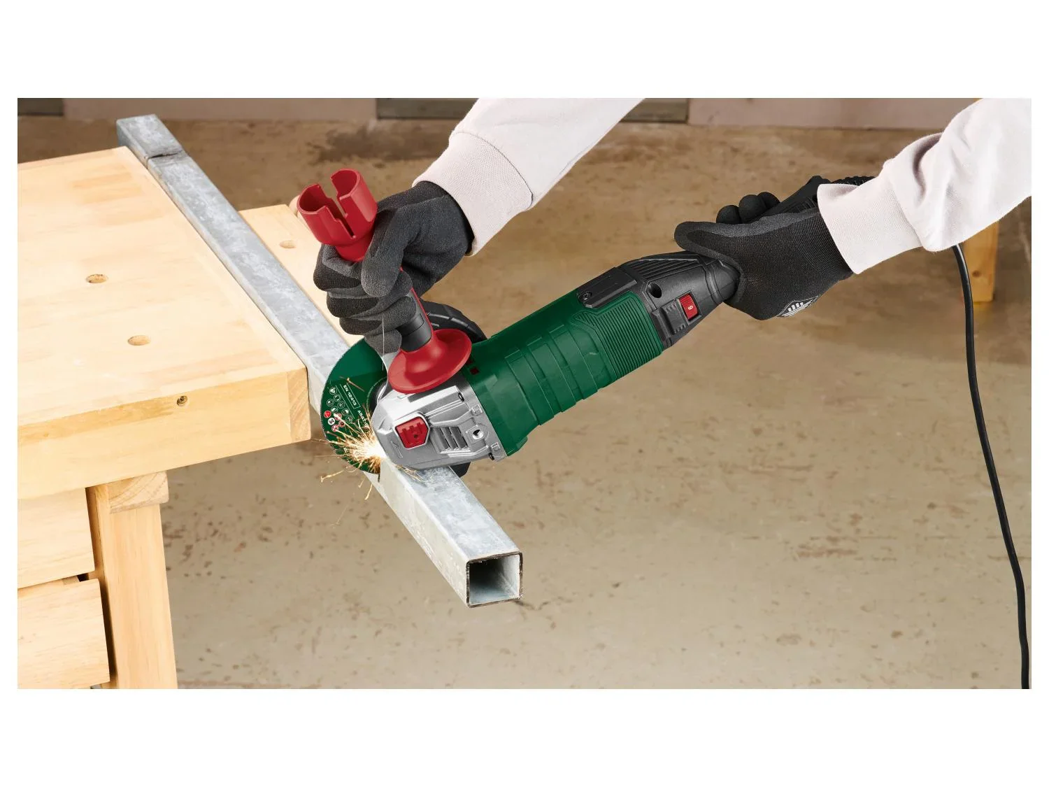 PARKSIDE Meuleuse dangle PWS 125 I9, 125 mm, 1200 W