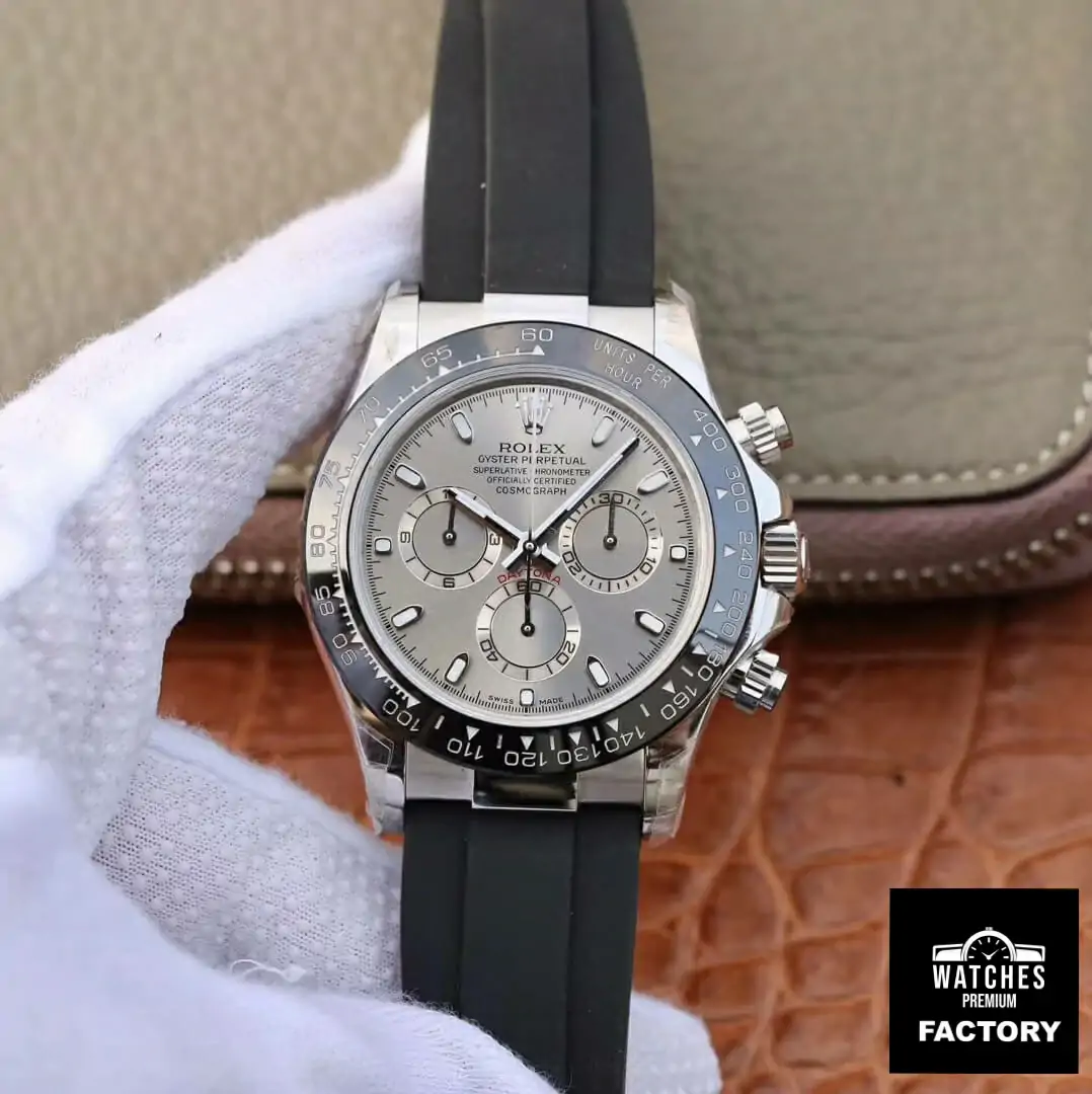 Rolex Daytona Cosmograph M116519ln JH Factory Rubber Strap