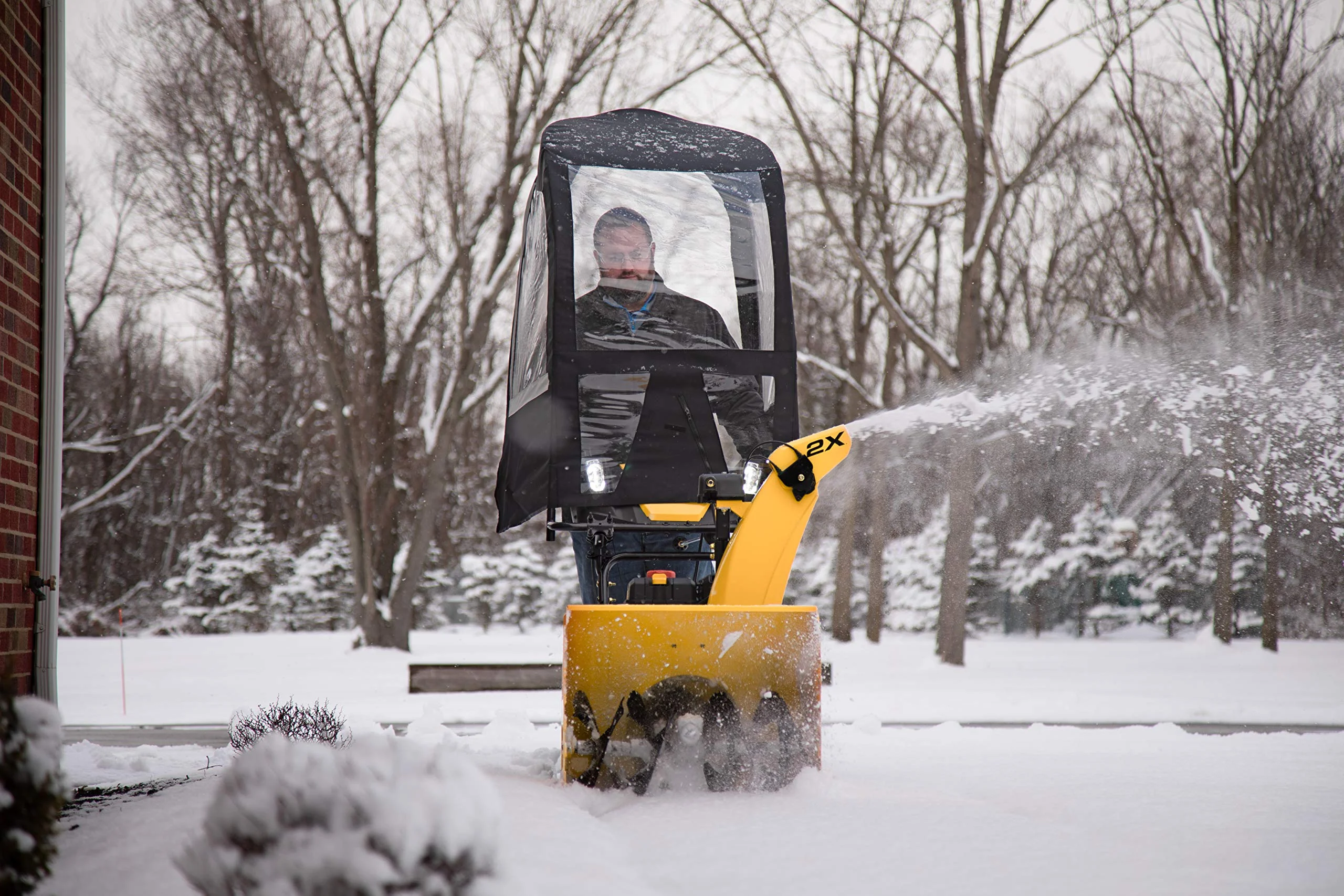 Universal Snow Cab Attachment for Most Two and Three Stage Snow Blowers - Image 7