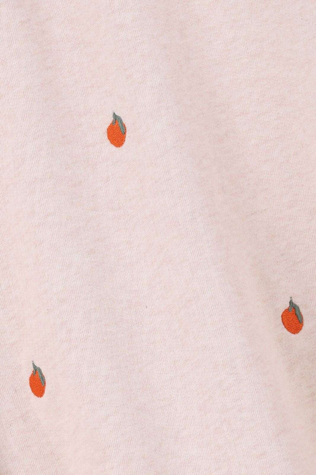 Beige sweater met embroidery