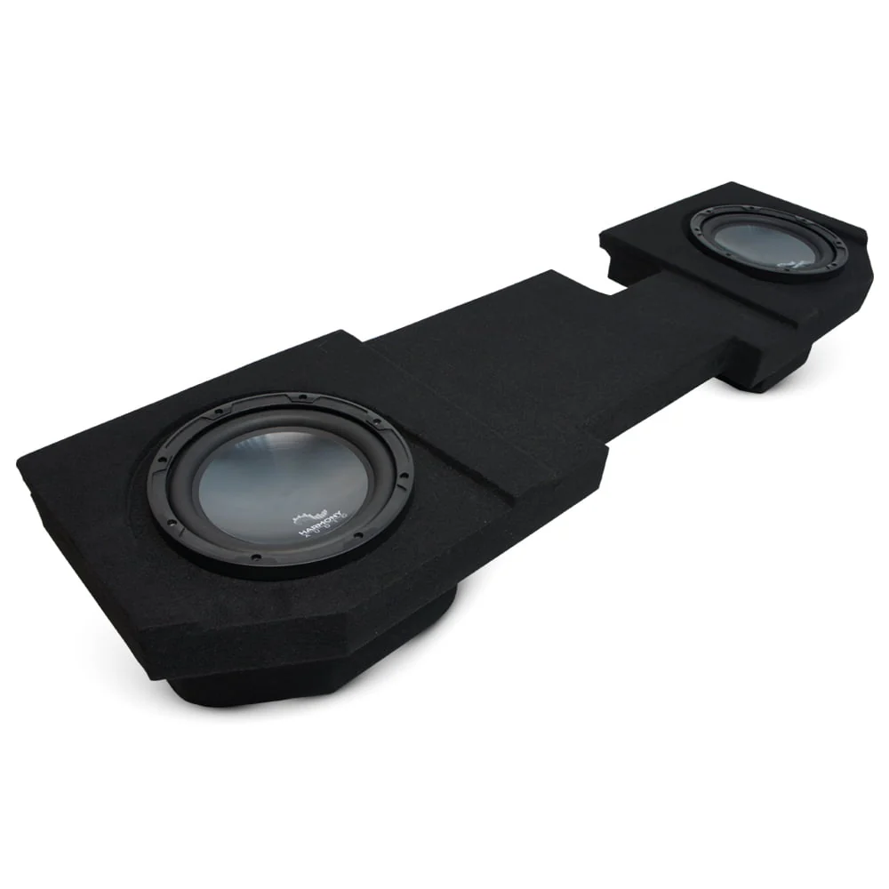 2002 2015 Fits Dodge Ram Quad or Crew R124 Dual 12" Sub Box Enclosure