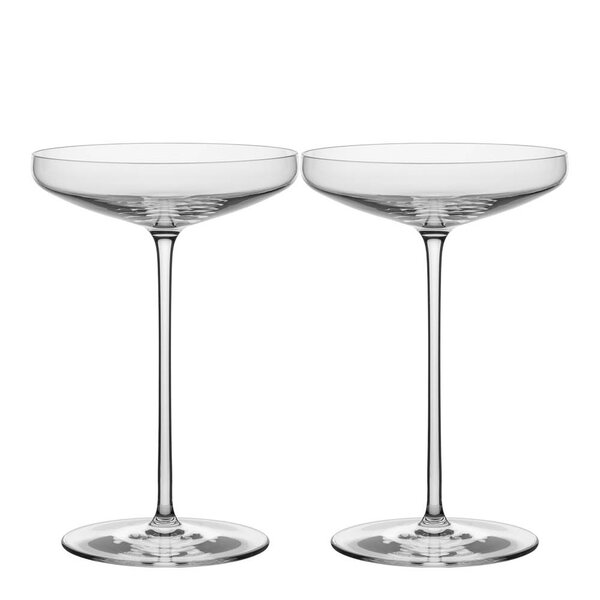 Orrefors x Björn Frantzén coupeglass 21 cl 2 stk