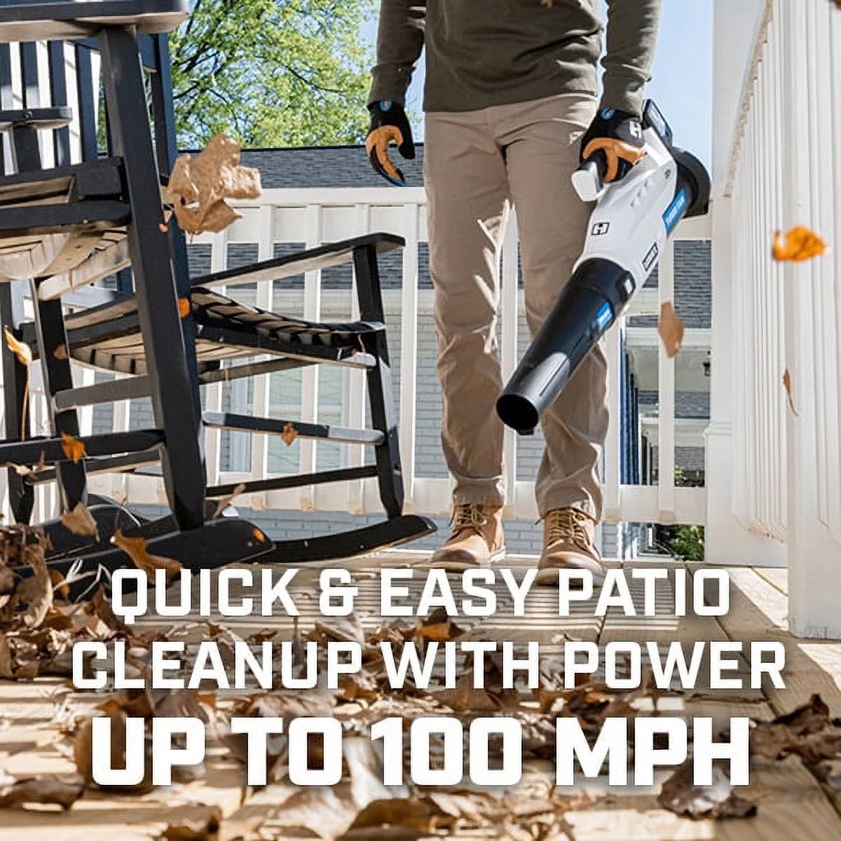 20 Volt 13" Cordless Trimmer Blower Combo Kit - Image 4