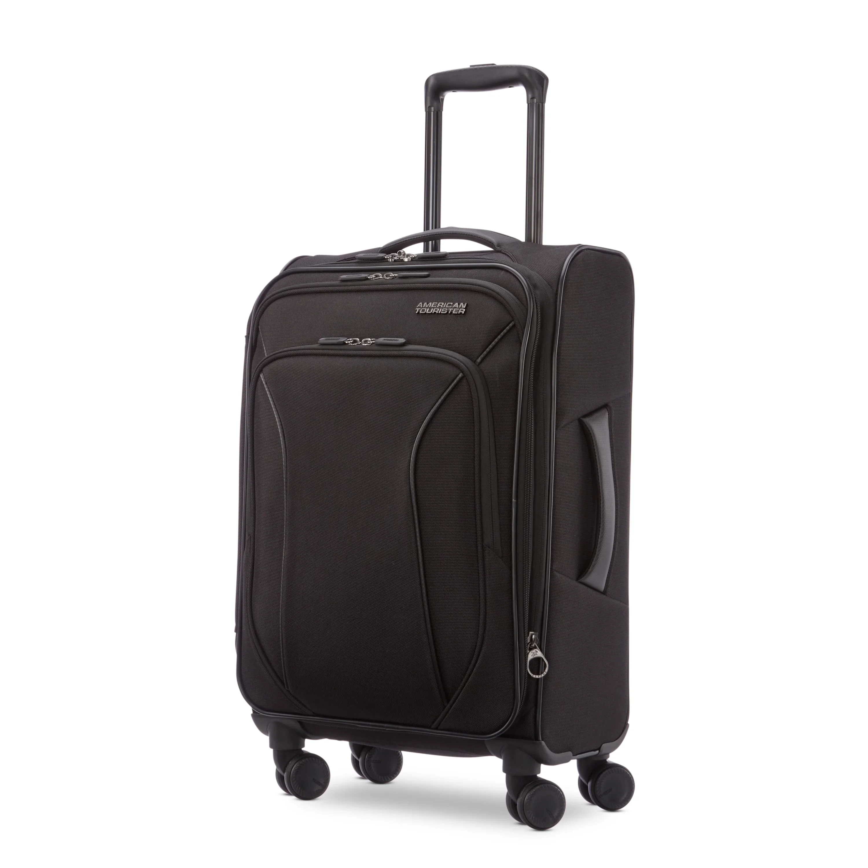 American Tourister X-Lite 3-Piece Luggage Set with Spinner Wheels - Light Grey