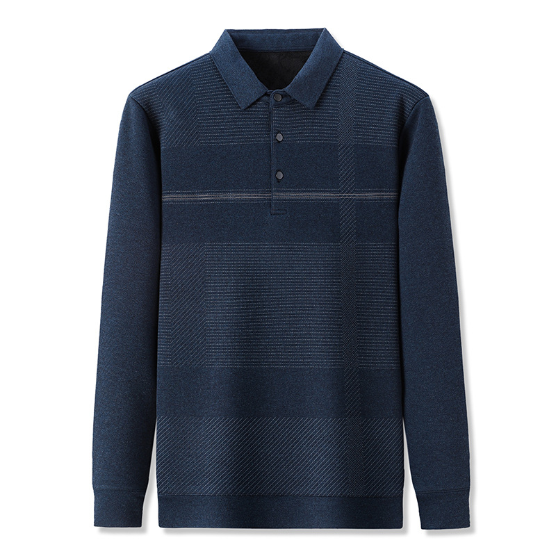 Polo décontracté à revers pour homme