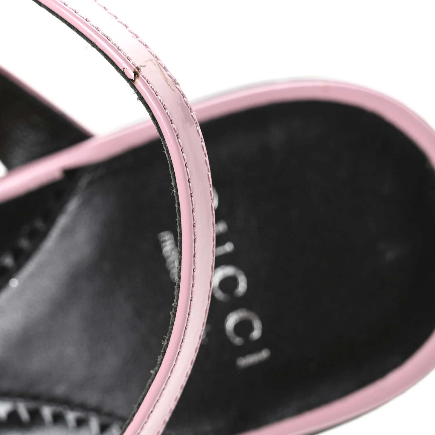 Calfskin Horsebit Divine Slingback Sandals 36 Pink