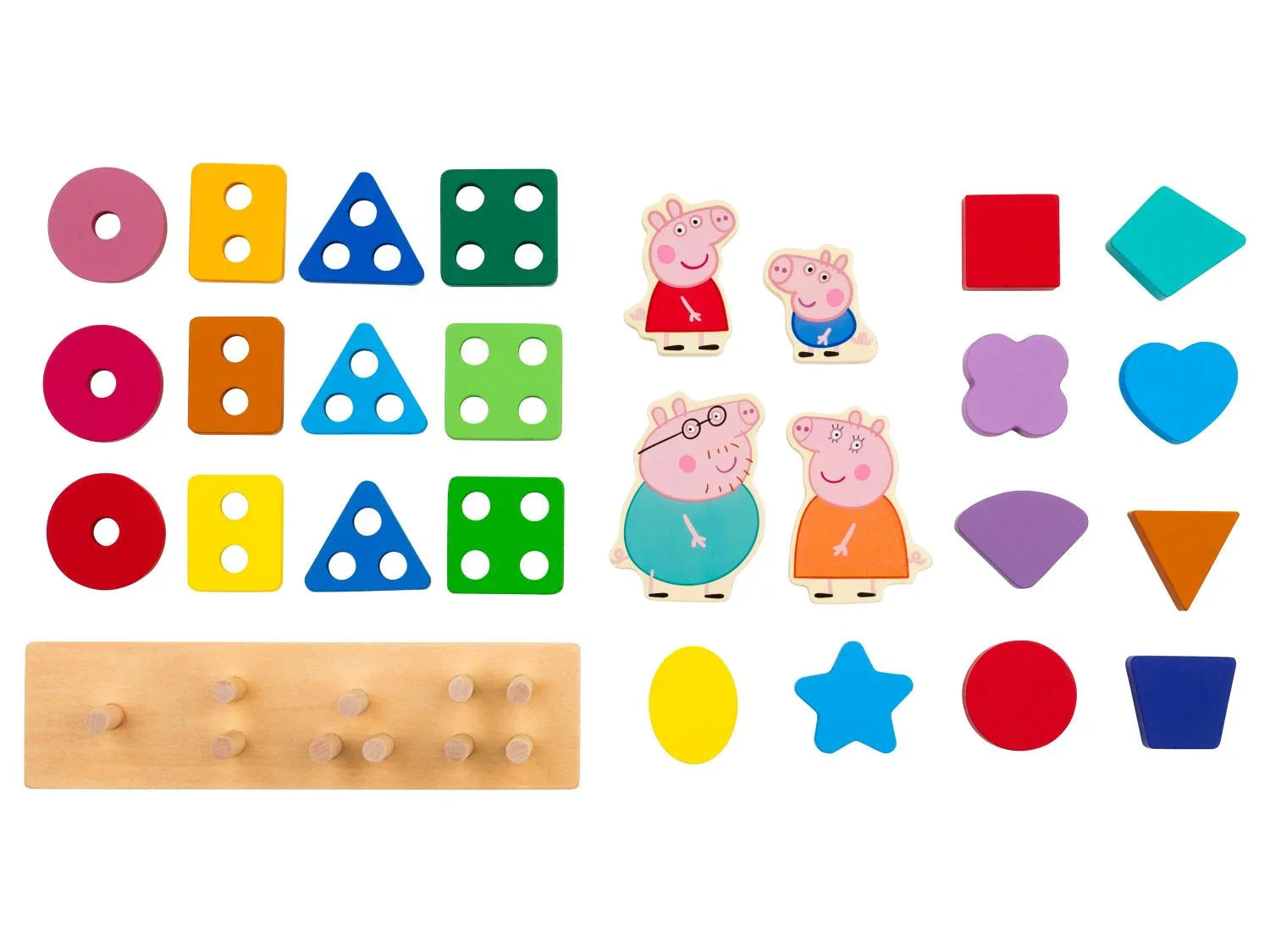 Camion en bois Peppa Pig