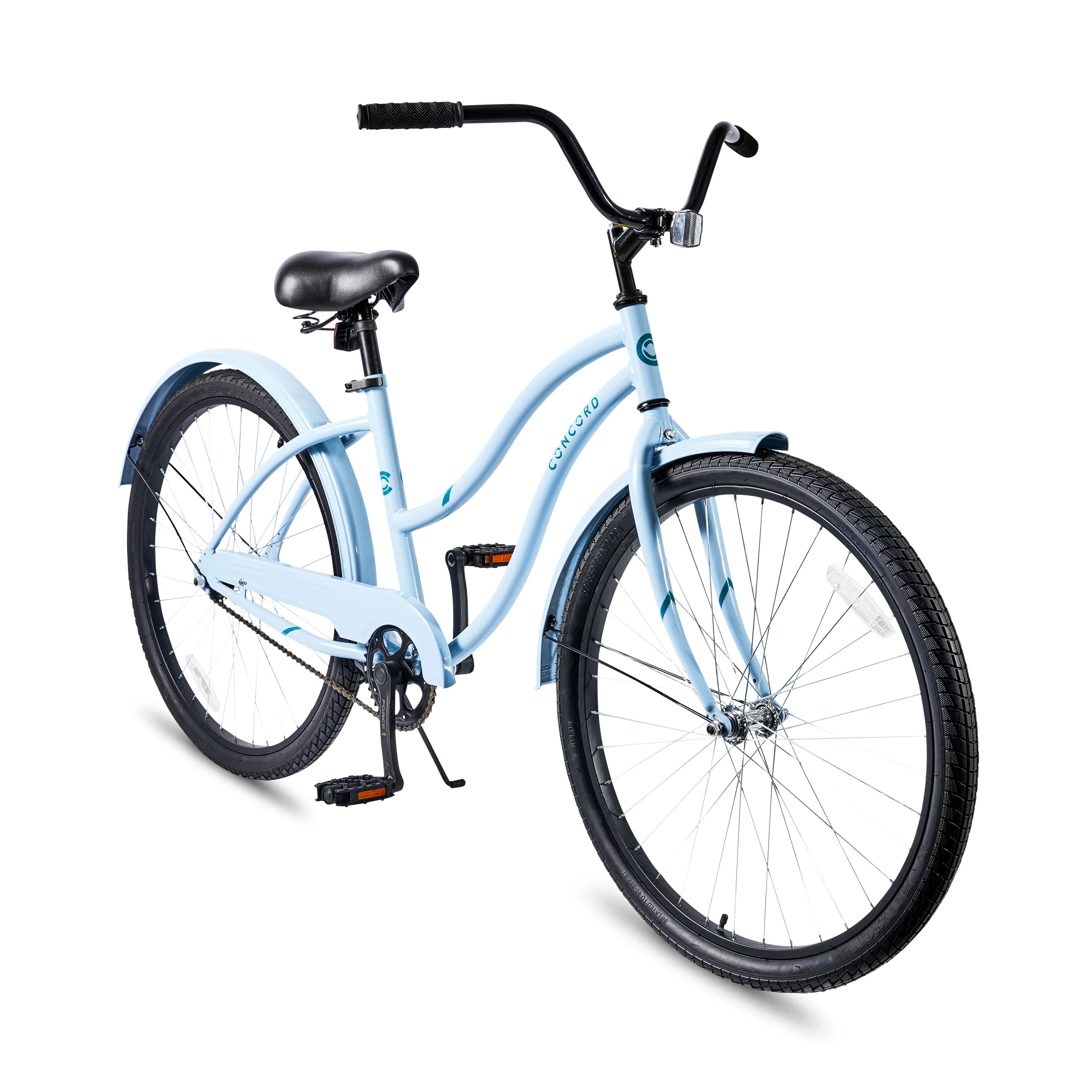 26" Pacifica Cruiser Bicycle, Fits Riders 5'2" 5'10"+, Adult, Unisex, Light Blue Image 8