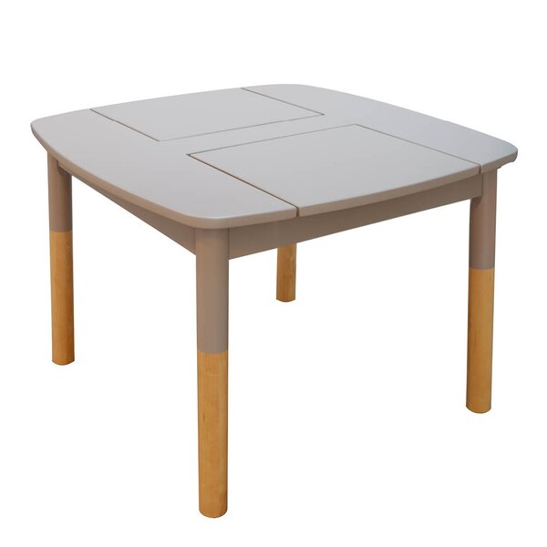Mummi oppbevaringsbord til barn 65x47 cm beige