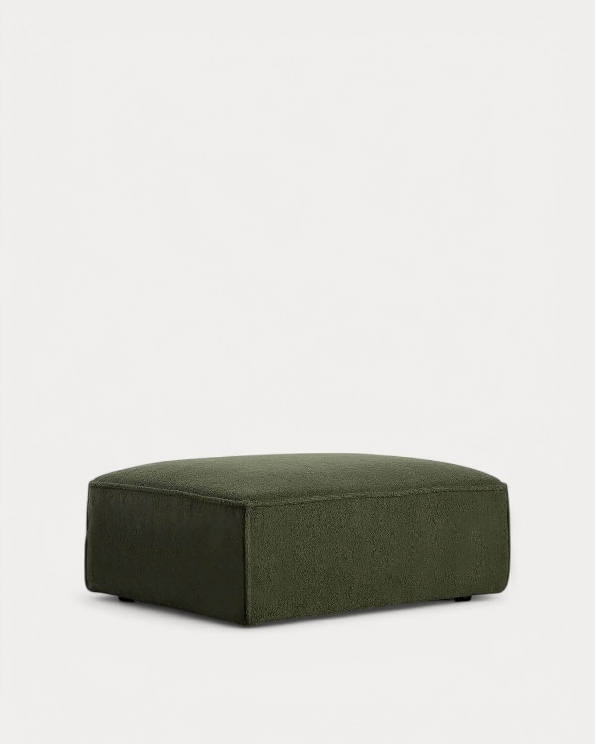 Kilhe Bouclé - Módulo Puff para Sofá de Tela Boucle Kilhe