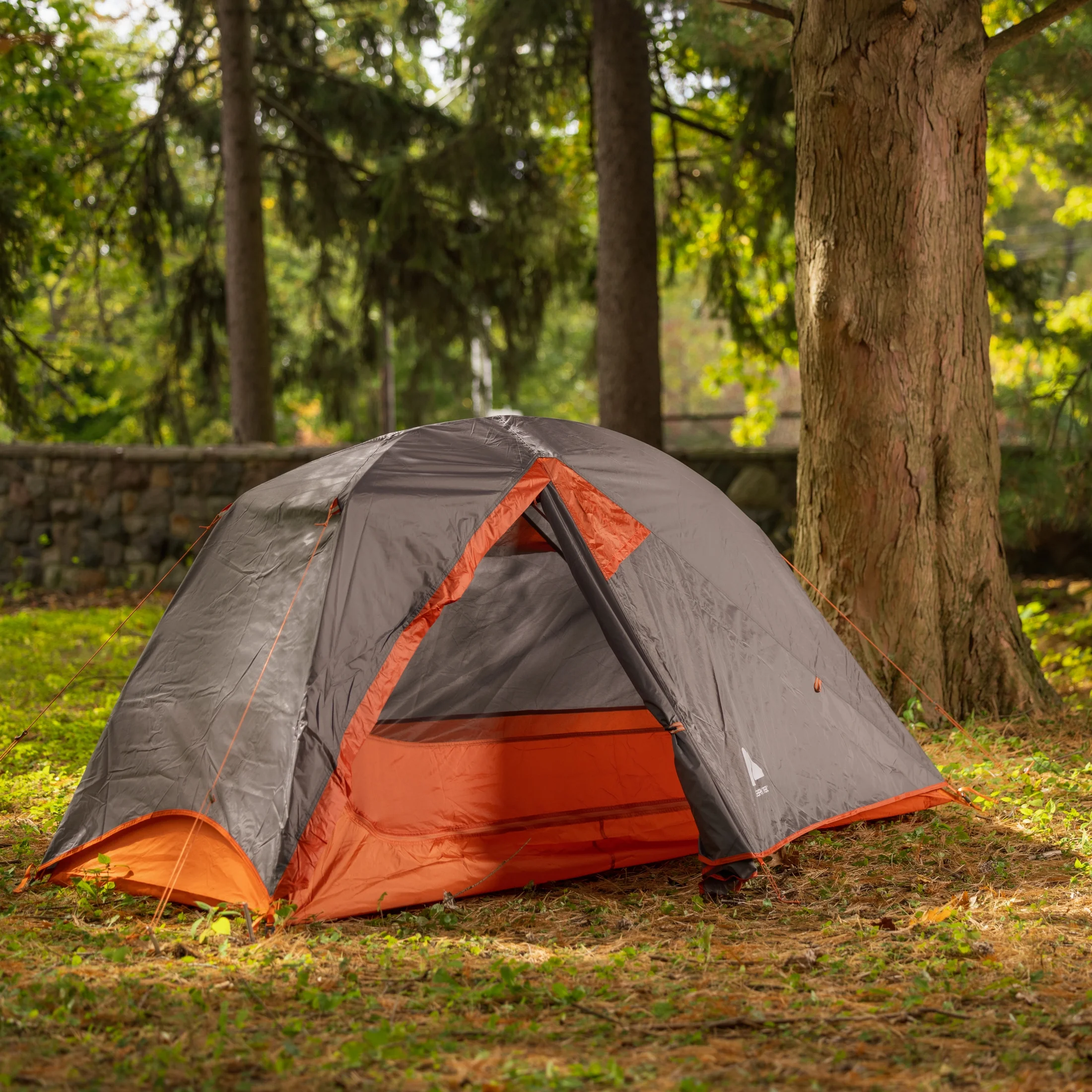 1-Person Lightweight Backpacking Tent, 82 in. x 51 in., 3.65 lb. Carry Weight, Orange - Image 6