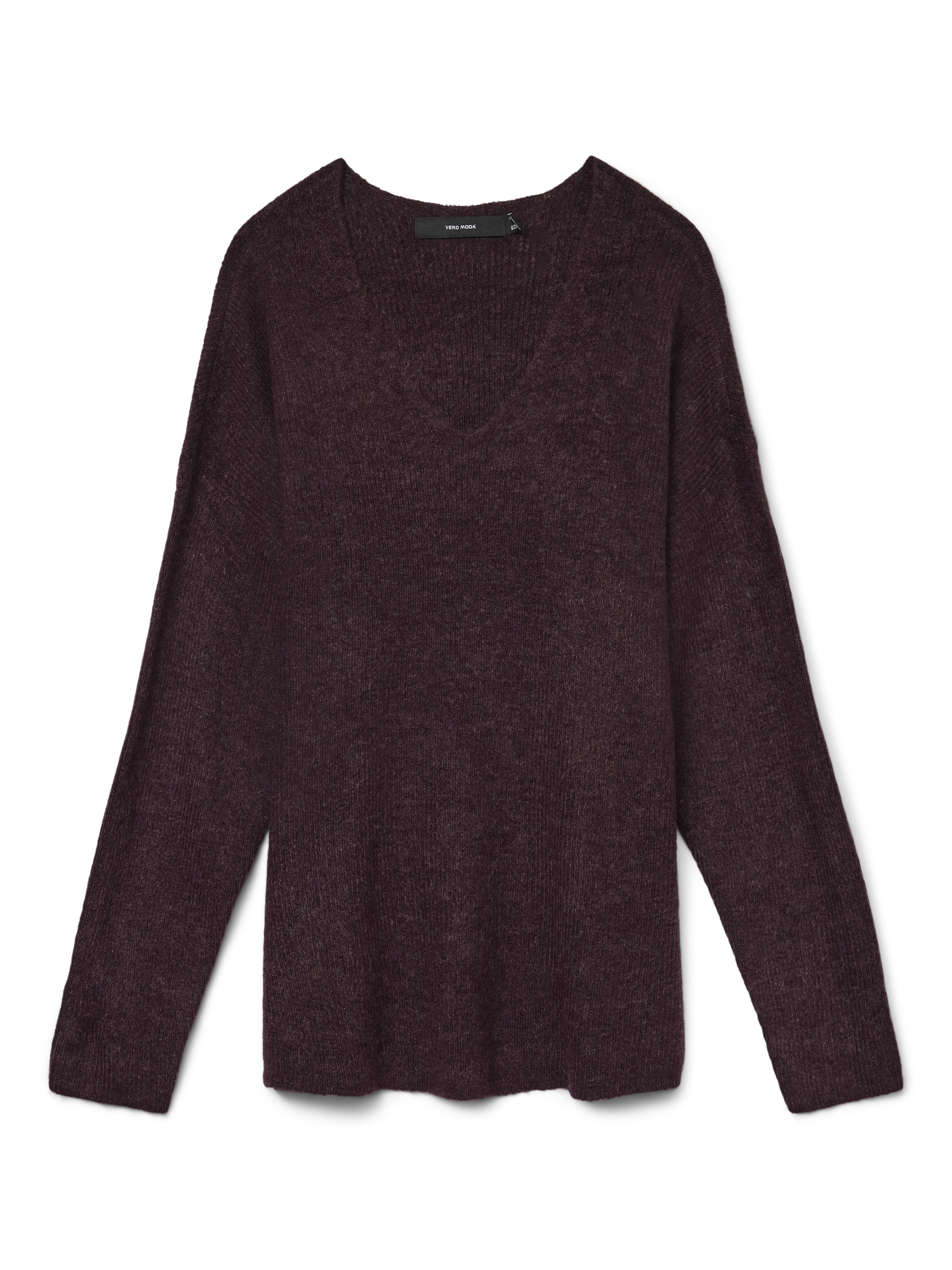 VERO MODA® VMCREWLEFILE Knitted pullover