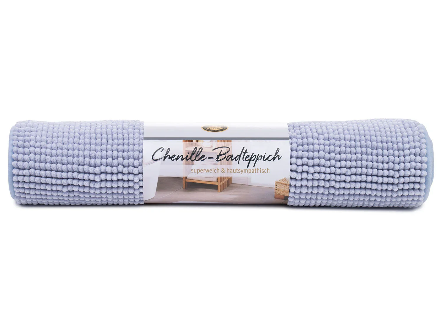 Gzze Tapis de bain microfibre chenille, 70 x 120 cm