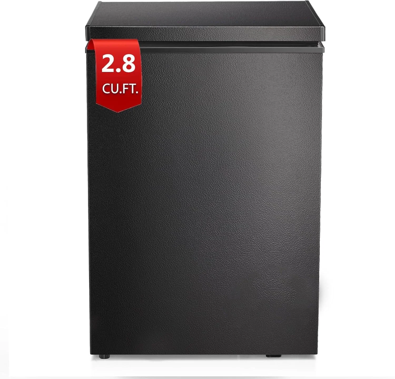 2.8 cu ft Chest Freezer,Horizontal Freezer with Top Open Door,Detachable Storage Basket,Black(2.8 cu ft/Black) - Image 7