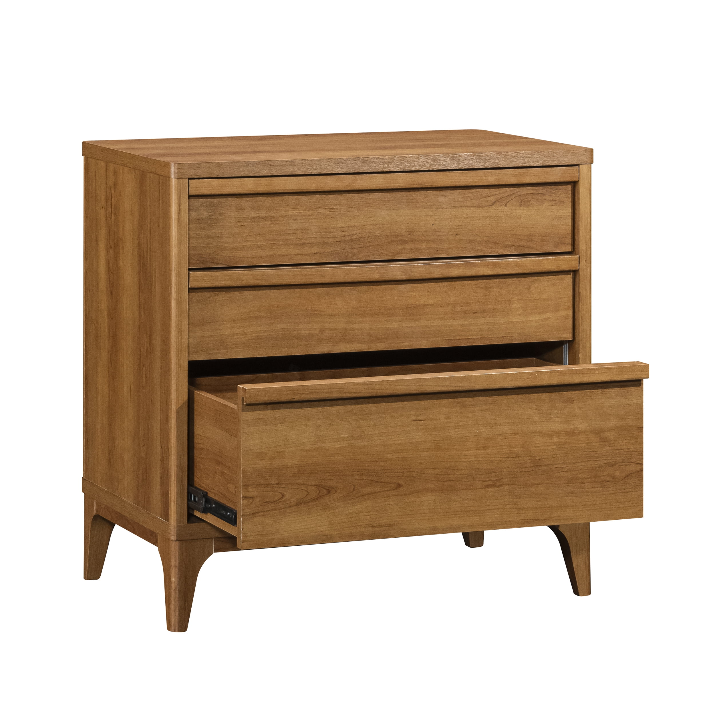 Greyson 3-Drawer Nightstand with USB, Acorn Finish(Single) - Image 8