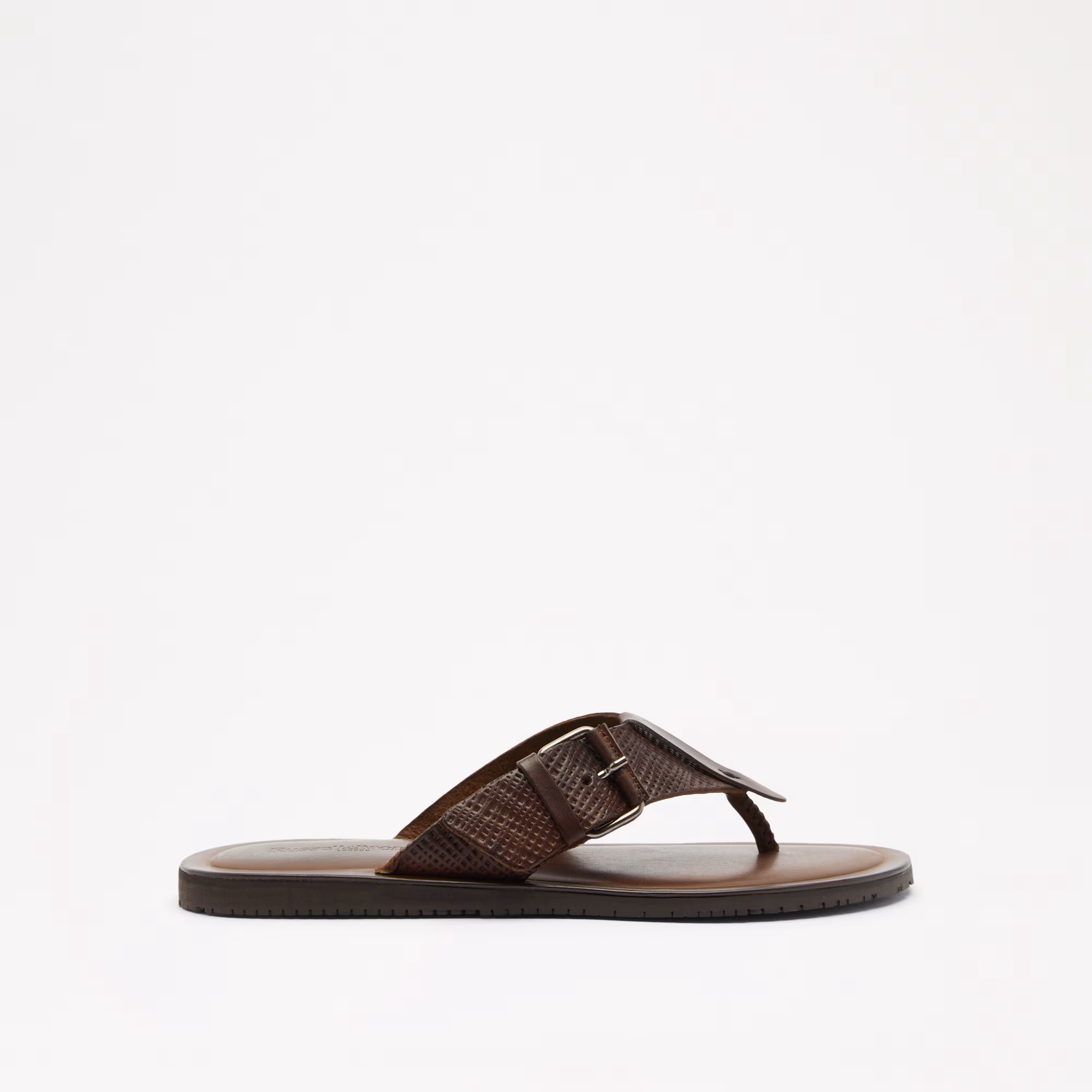 Buckle Up<br>Toe-Post Buckle Sandal
