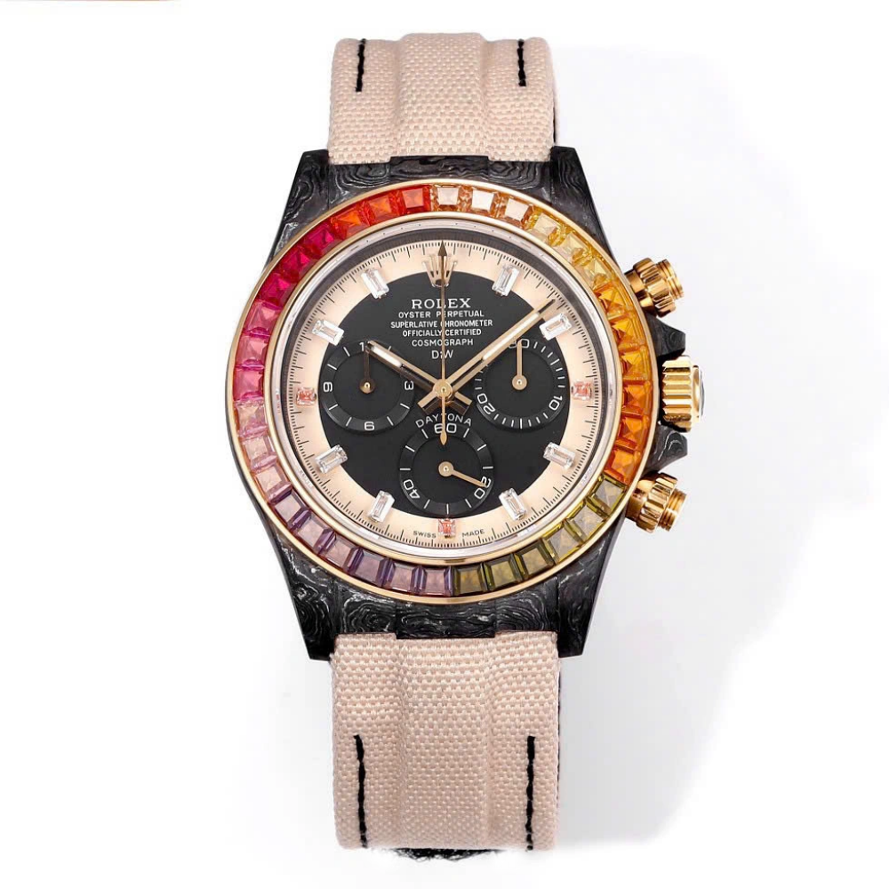 [Super Clone]Rolex Oyster Perpetual Cosmograph Daytona Rainbow 116595RBOW 40mm Replica 1:1 – Top Quality Version