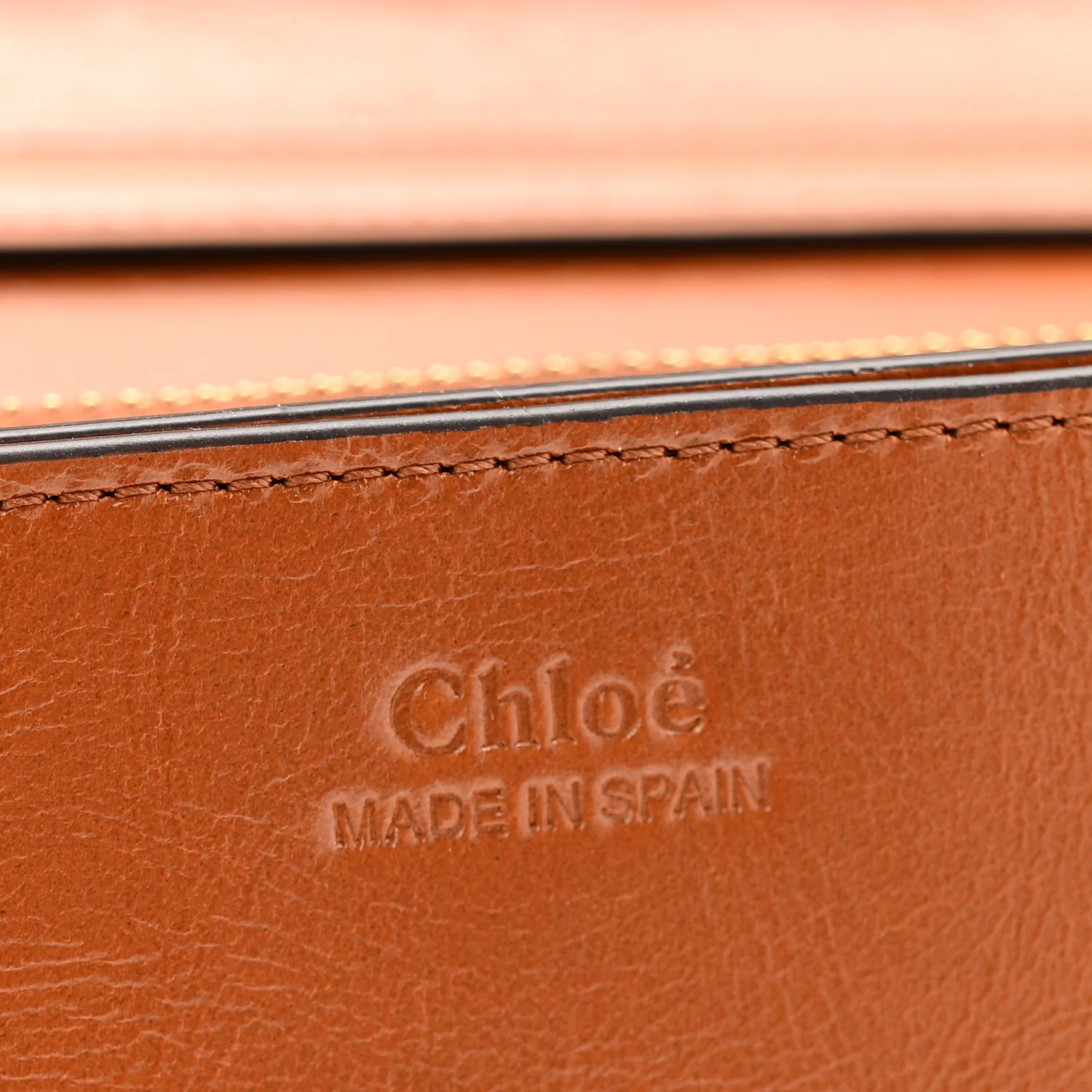 Calfskin Iconic Flap Wallet On Chain Clay Brown