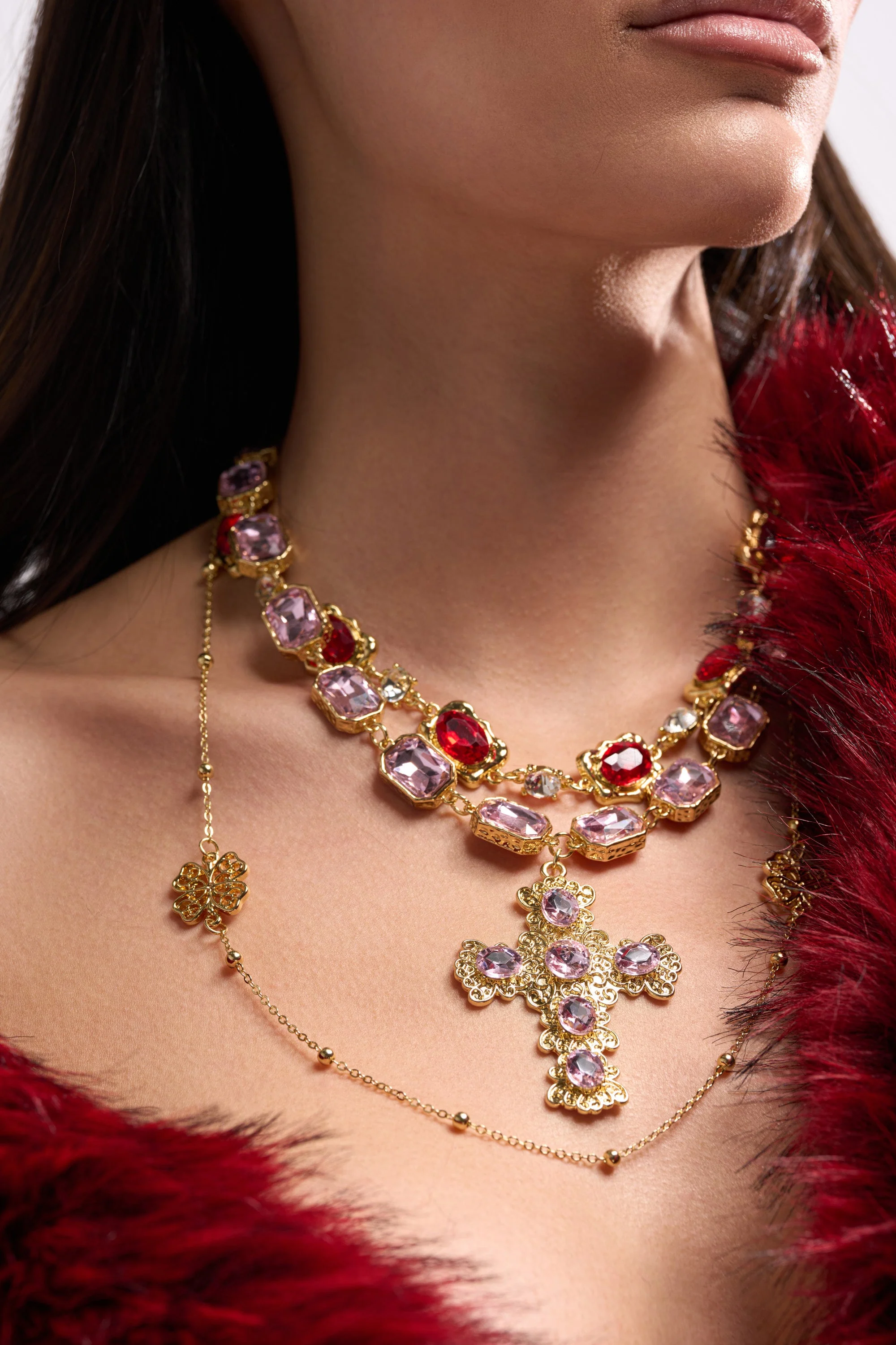 LAYERED UP NECKLACE - Akira Store