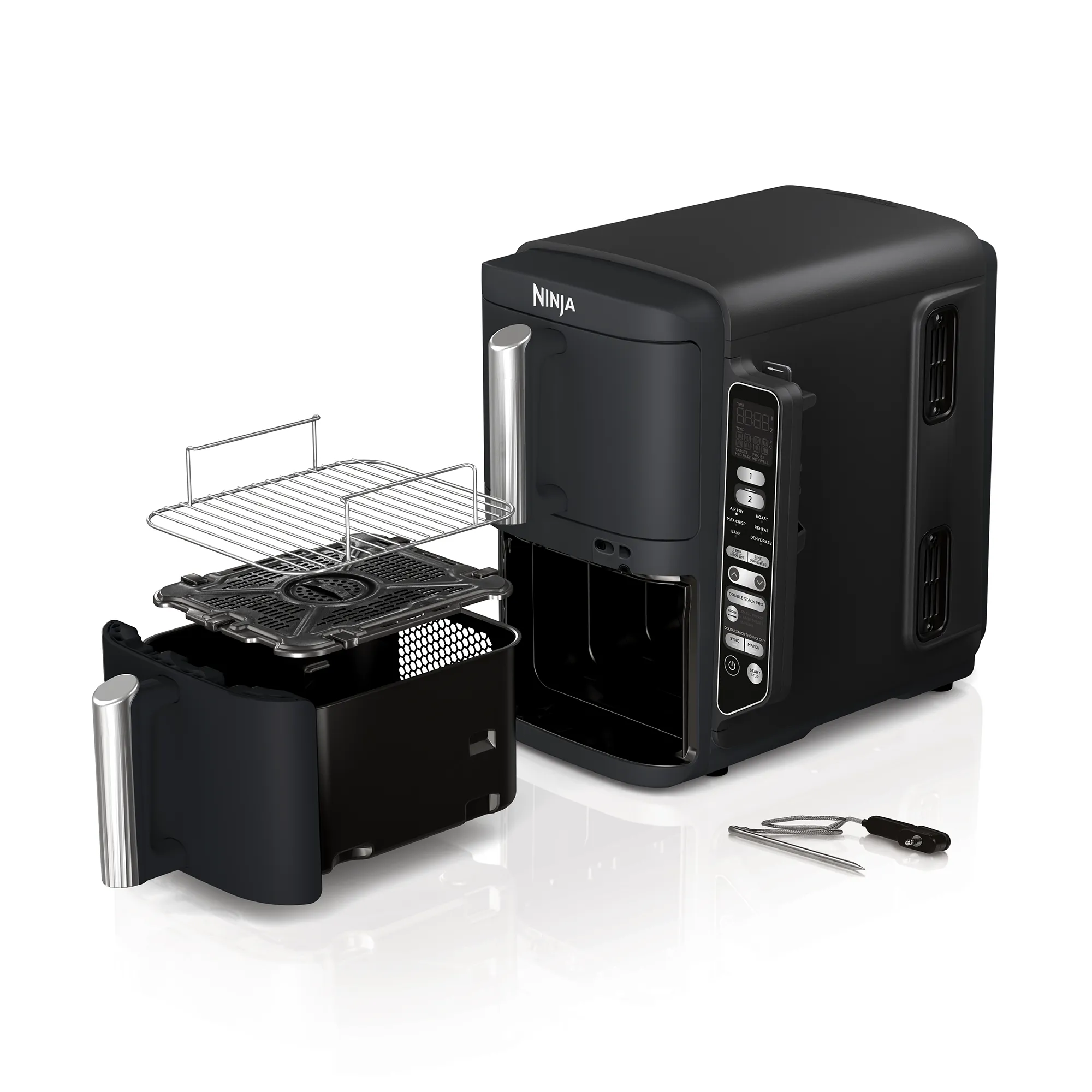 Ninja DoubleStack XXXL Smart 9.5L 2 Drawer Air Fryer