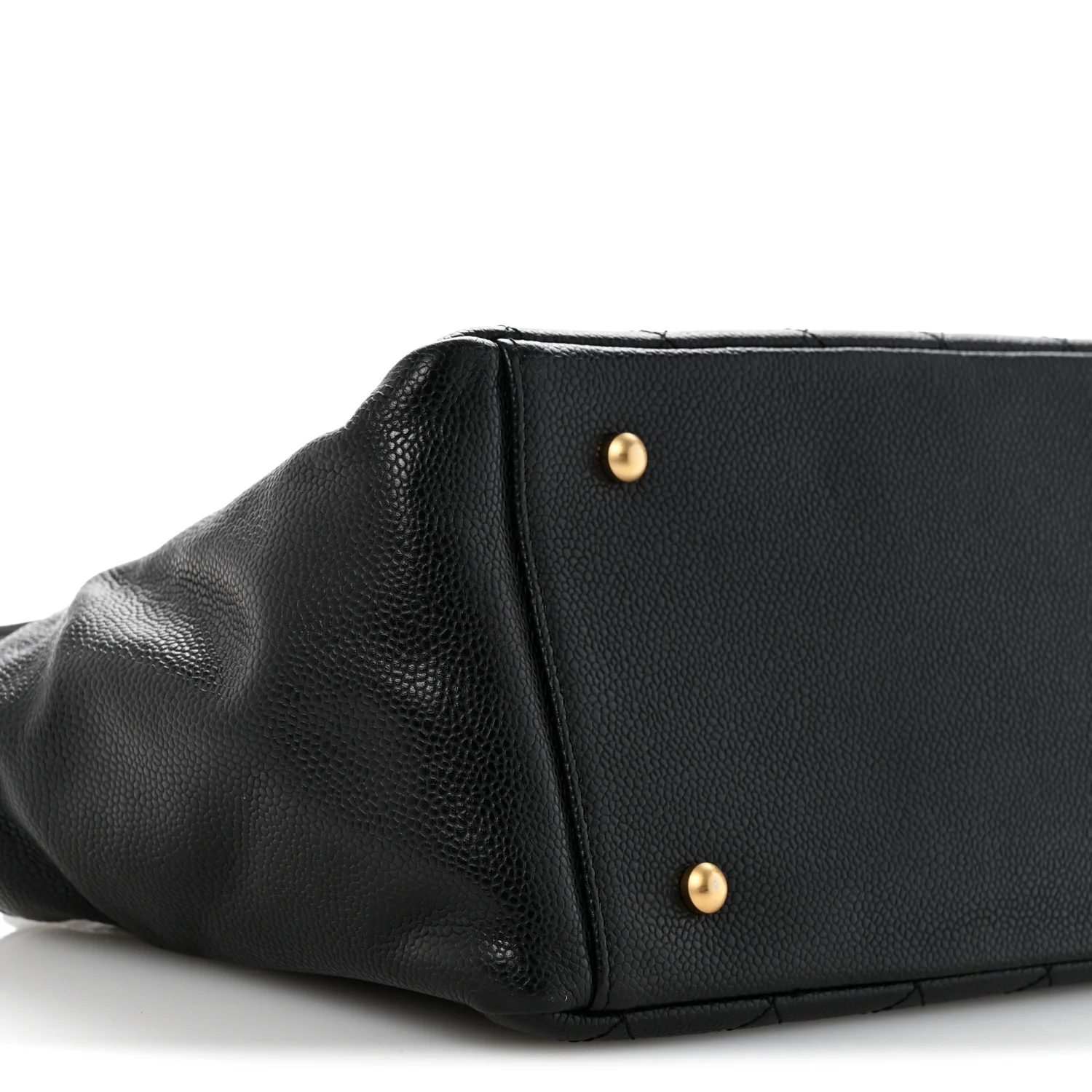 Caviar Quilted Petit Timeless Tote PTT Black