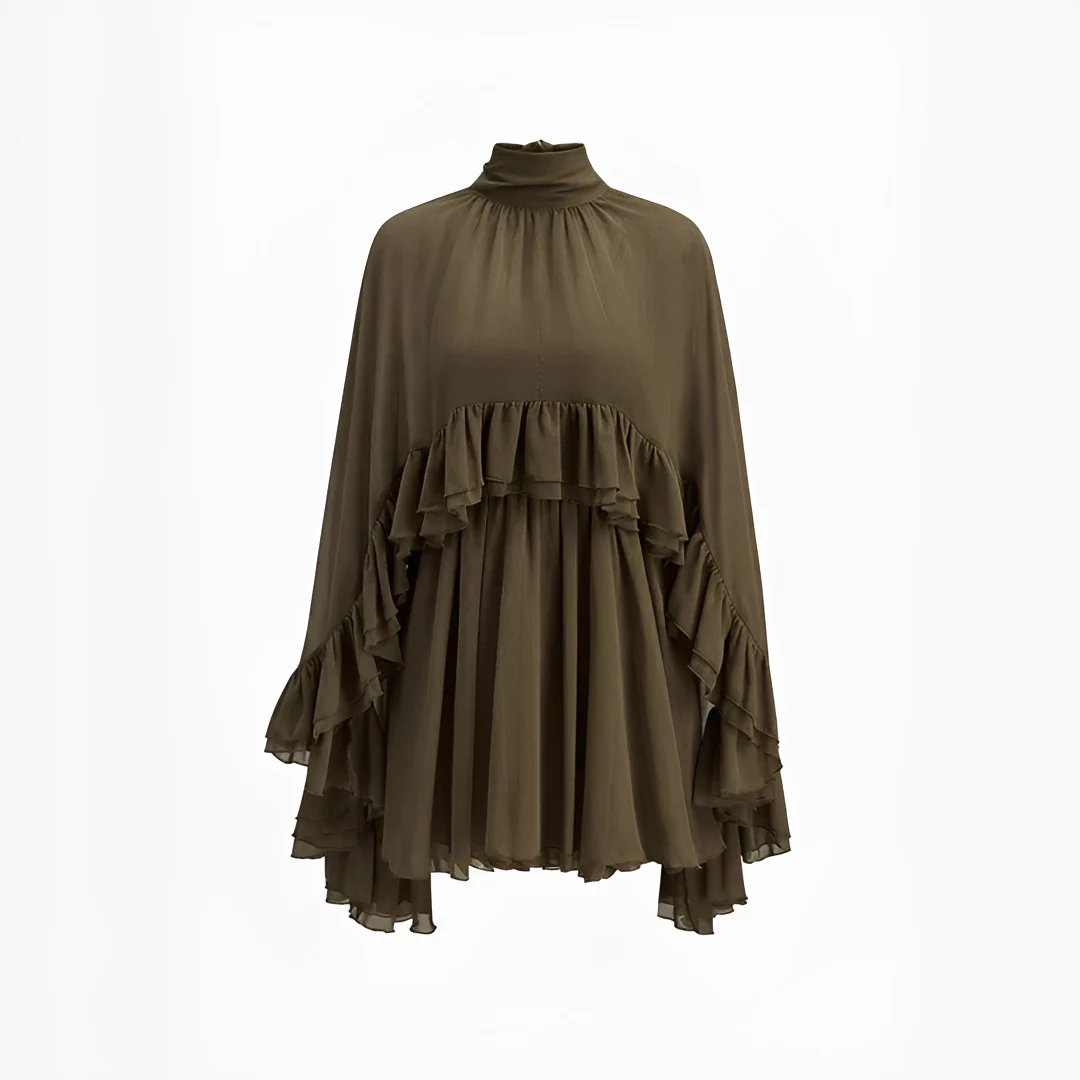 Zhuchin - Robe élégante avec volants
