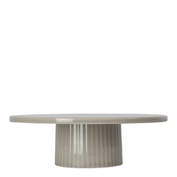 Flora kakefat 25,5 cm beige