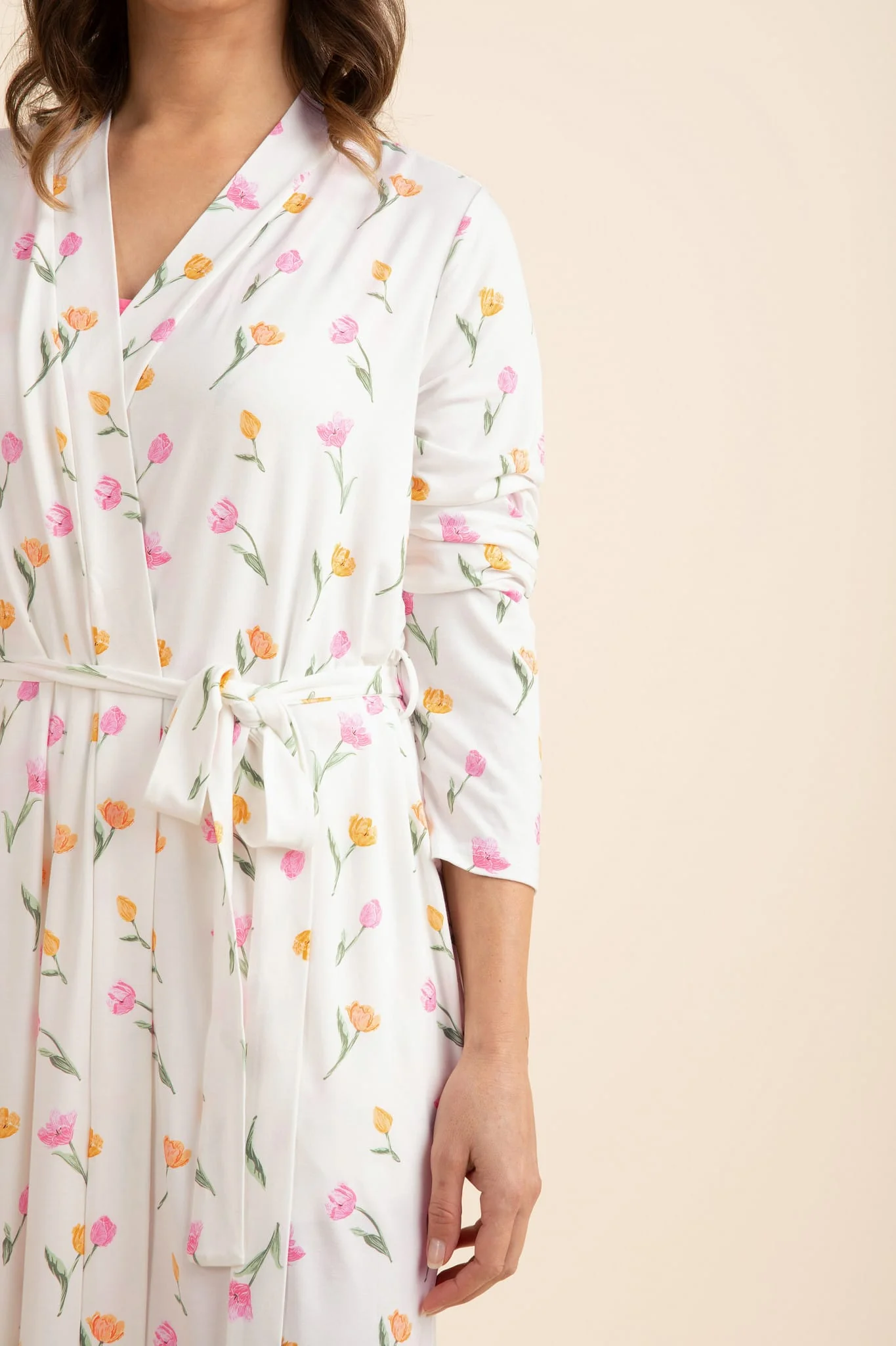 Women's Lounge Robe in Tulip