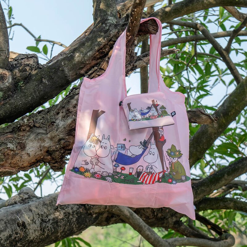 Mummi handlenett 20 L Piknik rosa