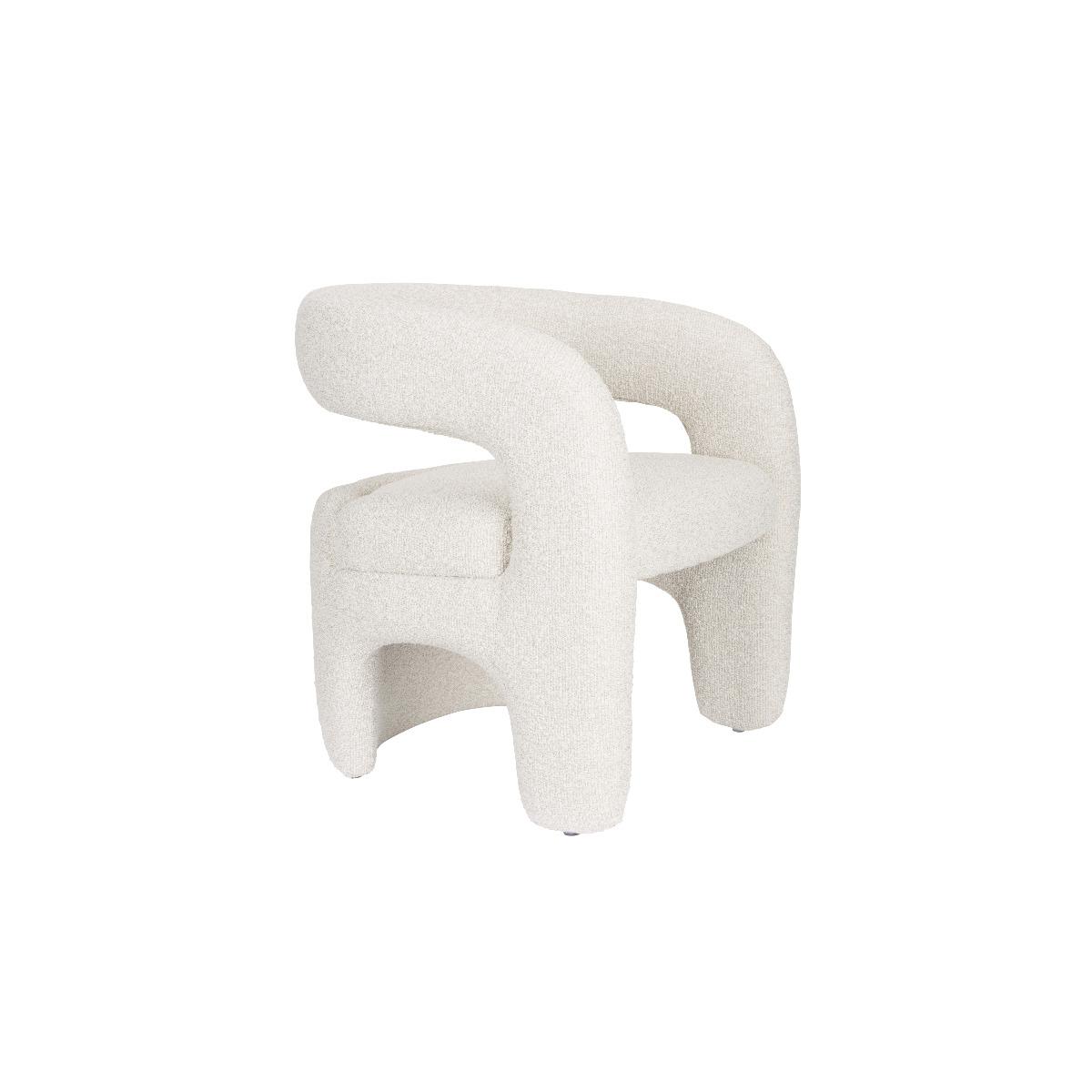 Puur - Kiera fauteuil - wit