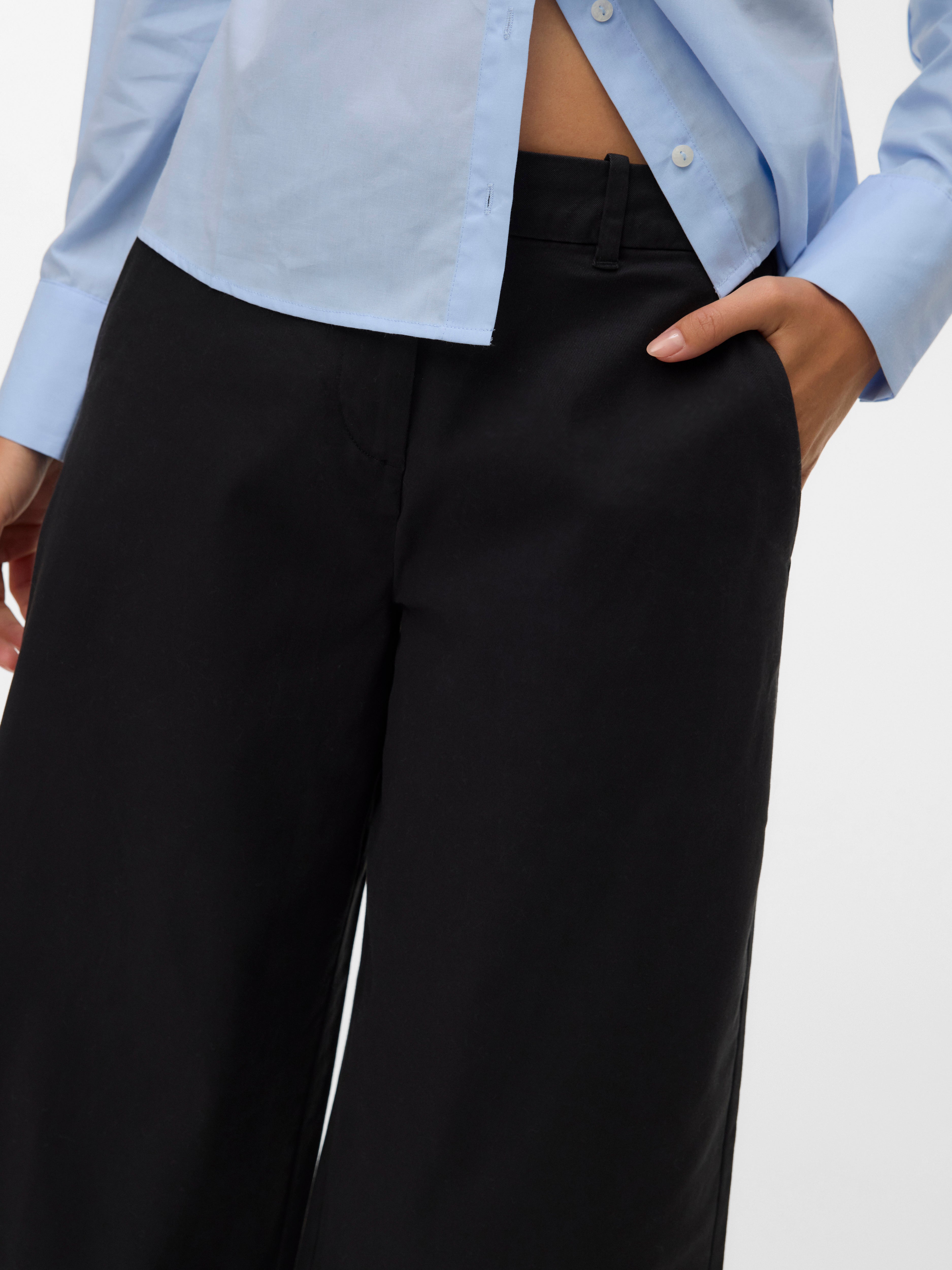 VERO MODA® AWVANA Mid waist Trousers