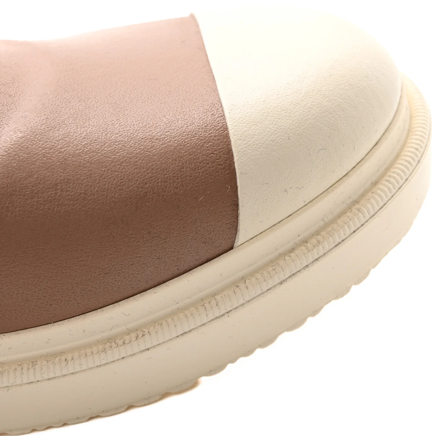 Caoutchouk CC High Boots 38 Beige White