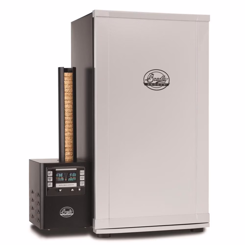 Bradley Smoker Outdoor Backyard Barbecue BBQ 4 - Rack Digital Electric Smoker