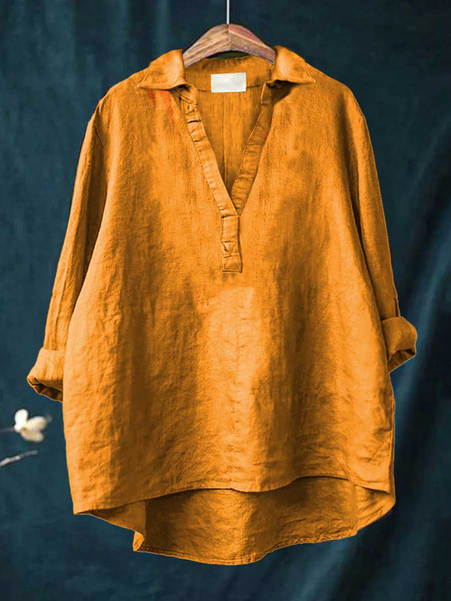 Andrea | Blouse d'été élégante Linne