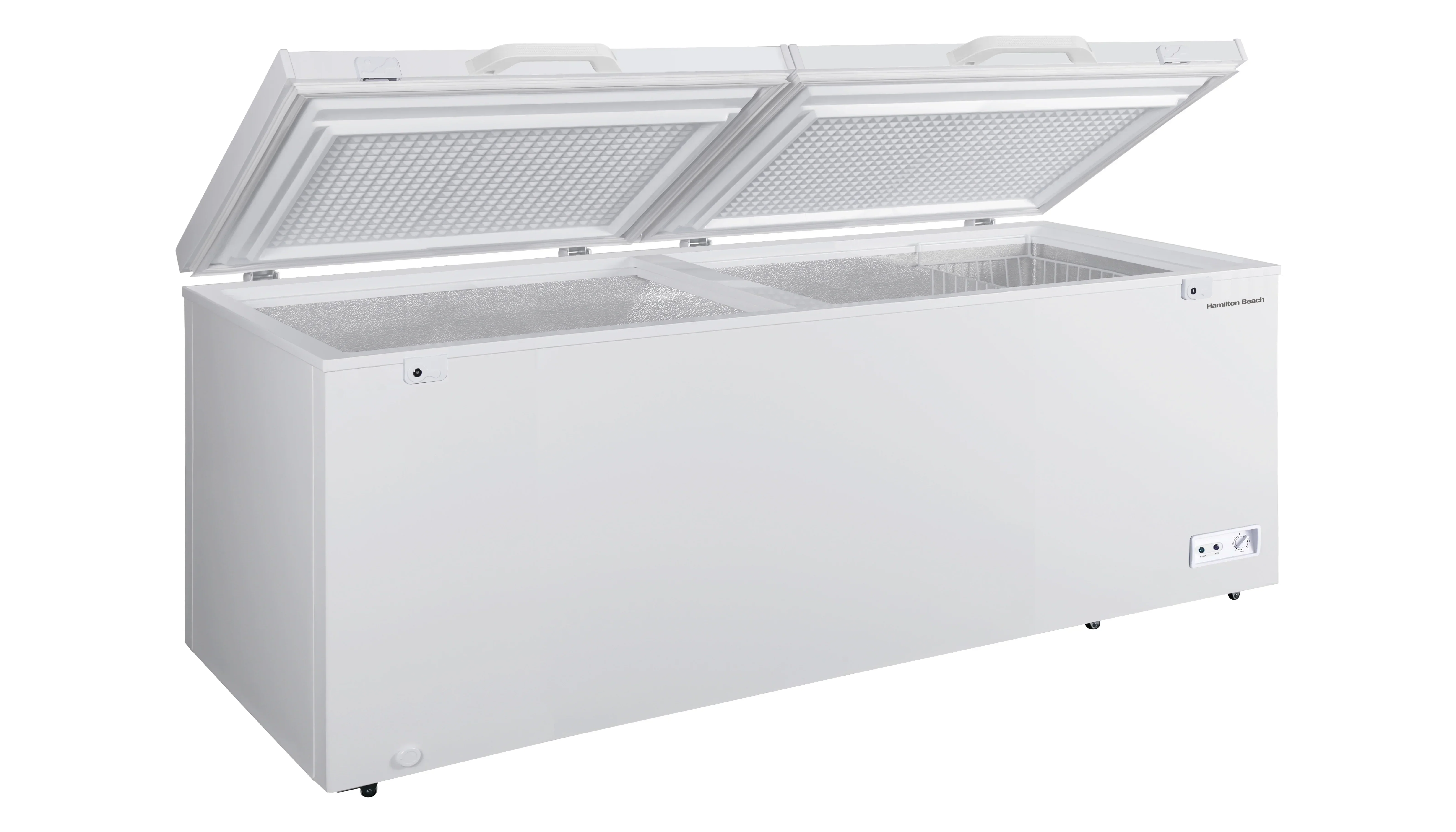 Beach 21 Cu. ft. Chest Freezer. Double Doors. HZ9212. White